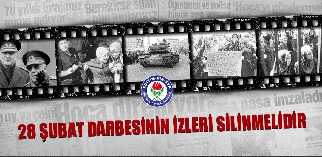 28 Şubat post-modern darbesinin üzerinden 25 yıl geçtiğini hatırlatan Eğitim-Bir-Sen Bursa 1 No’lu Şube Başkanı Ramazan Acar, “28 Şubat ...