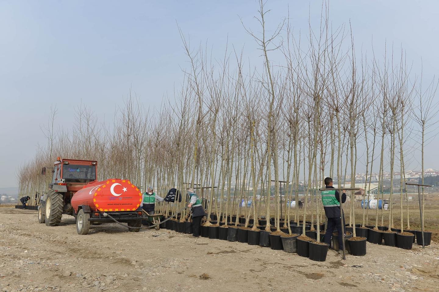 Süleymanpaşa Belediye Başkanı Cüneyt Yüksel, Süleymanpaşa Belediyesi Fen İşleri Müdürlüğü Park ve Bahçeler Birimi bünyesinde oluşturulan Belediye ...