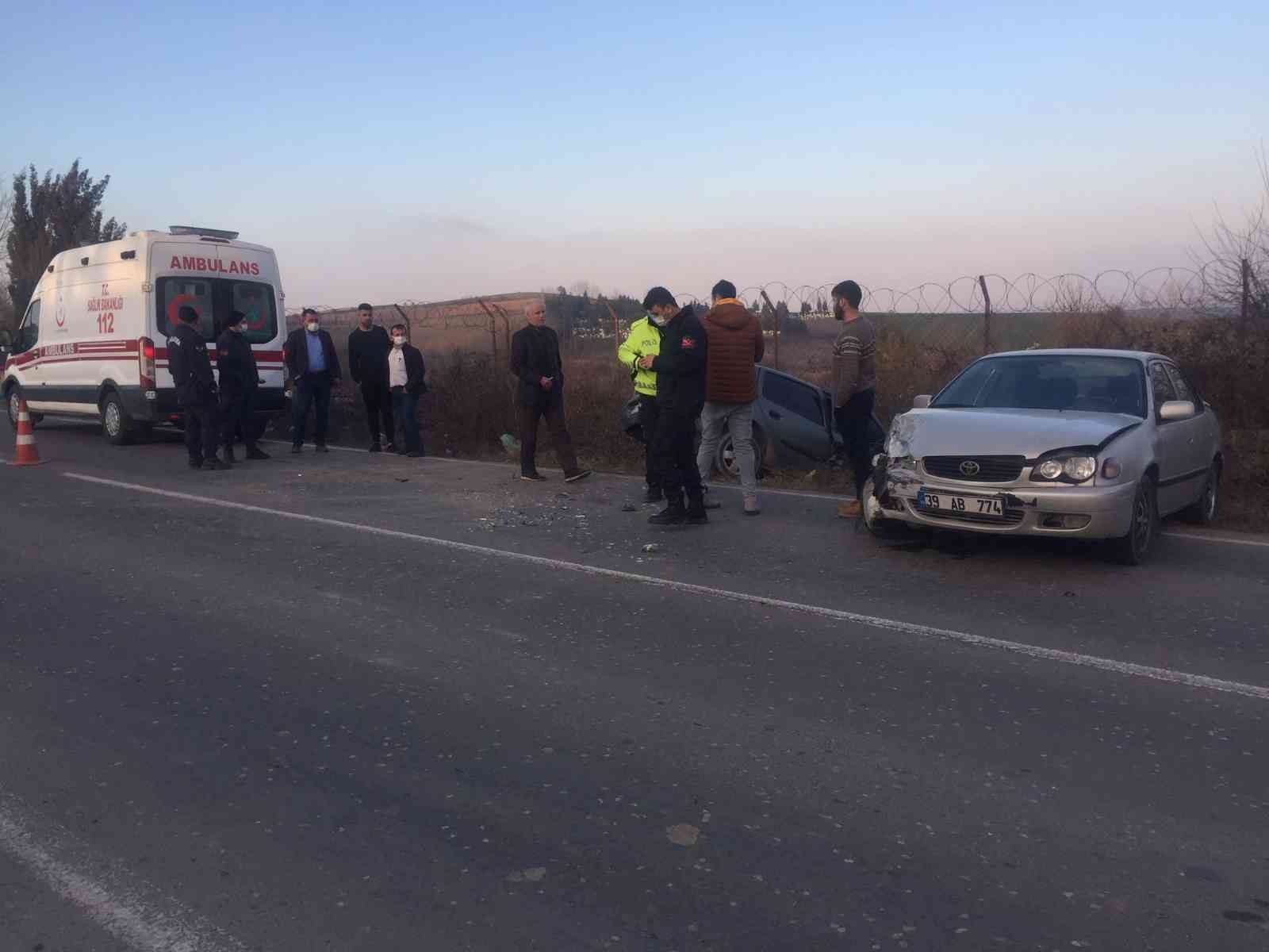 Tekirdağ’ın Malkara ilçesi’nde iki otomobilin çarpışması sonucu meydana gelen trafik kazasında bir kişi yaralandı. Kaza, Malkara-Hayrabolu yolu ...