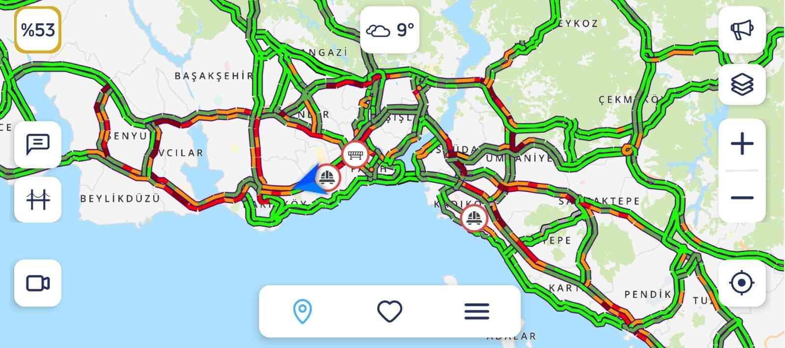 Hafta ortasından İstanbul’da etkili olması beklenen yağmur sabah saatlerinden itibaren etkili olmaya başladı. Kent genelinde yağmurla birlikte ...