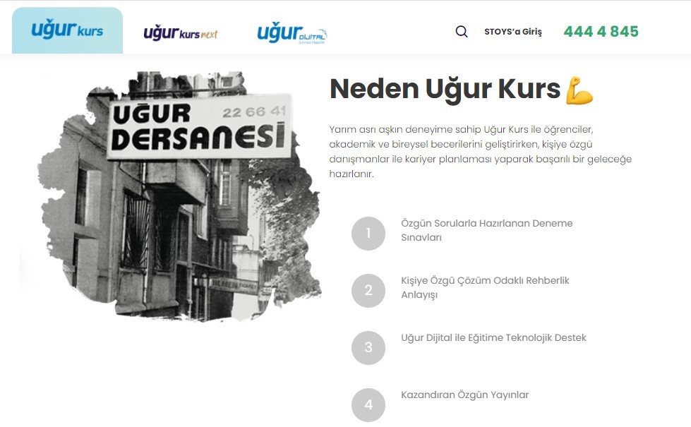 Türkiye genelinde 127 kursu ile öğrencilerini başarılı bir geleceğe hazırlayan Uğur Kurs’un kurumsal web sitesi yeni yüzüyle yayına girdi ...