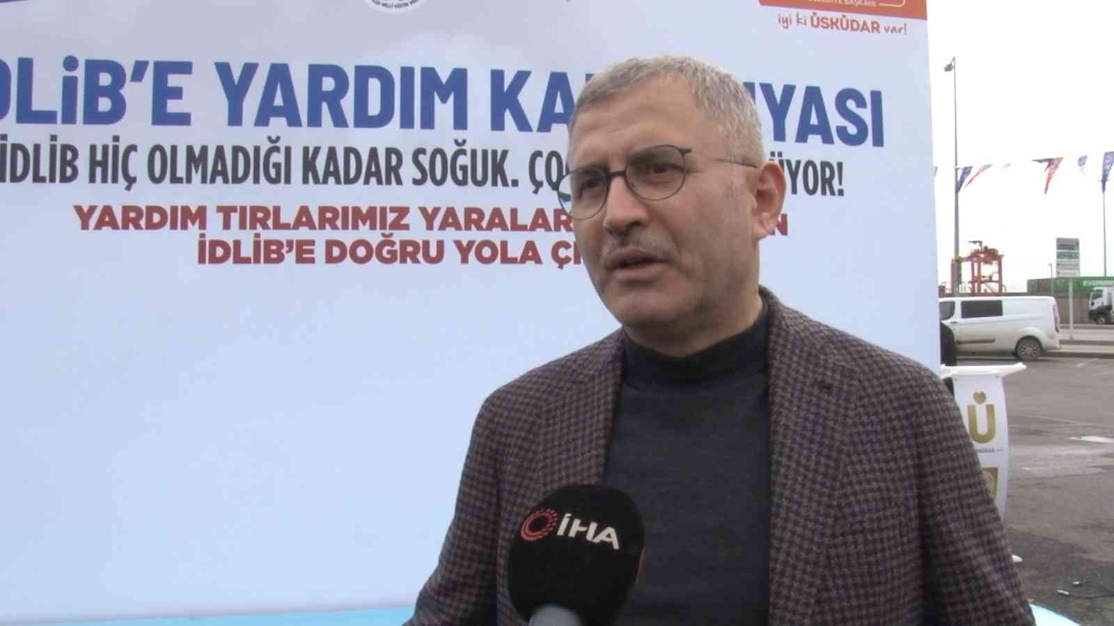 Üsküdar Belediyesi tarafından “İdlib Hiç Olmadığı Kadar Soğuk. Çocuklar Çok Üşüyor!” sloganıyla başlatılan yardım kampanyası kapsamında 100 ...