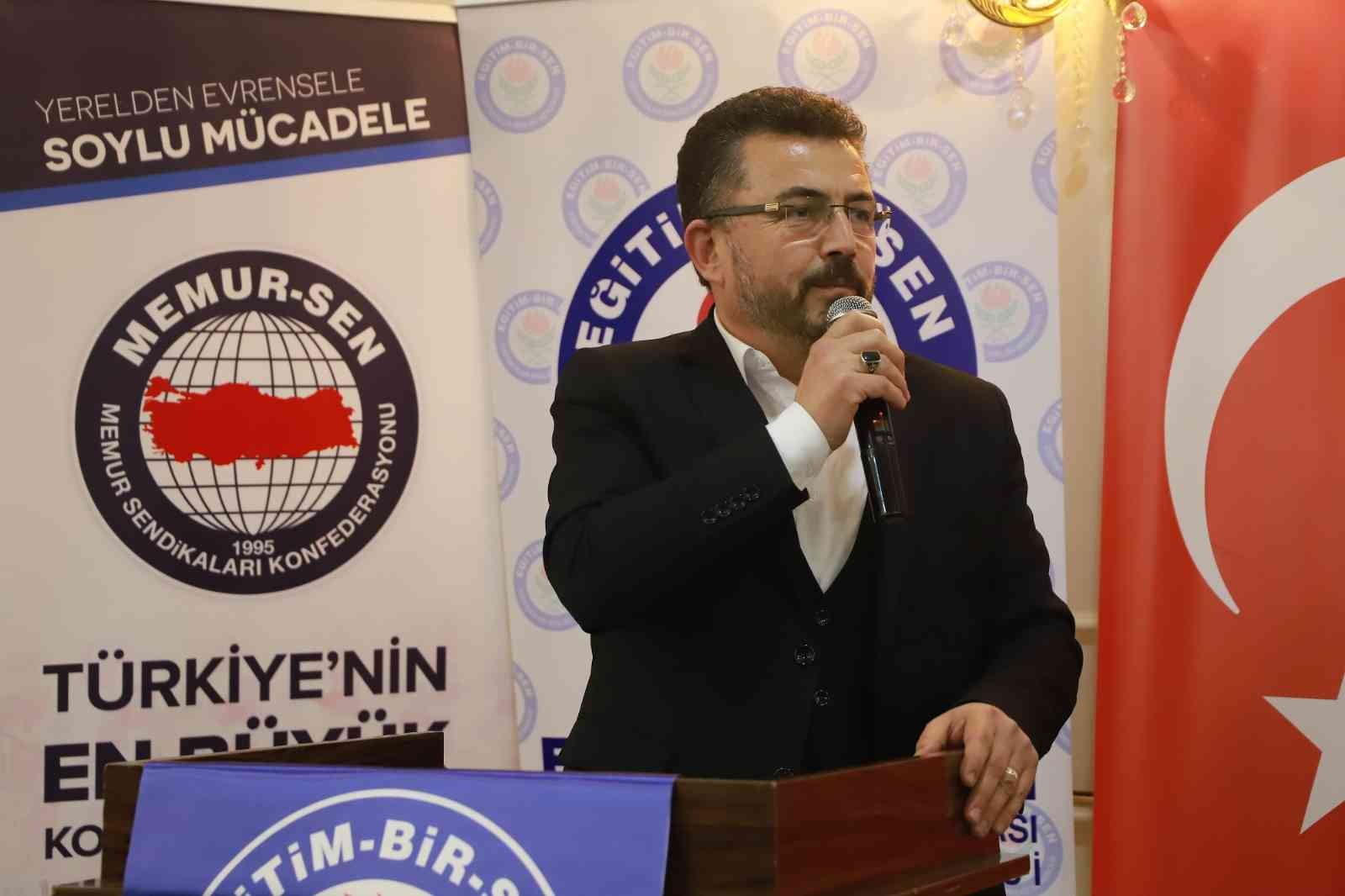 Eğitim Bir Sen Bursa 1 No’lu Şube Kadın Yöneticiler Buluşması’nda konuşan 1 Nolu Şube Başkanı Ramazan Acar, “Örgütlü mücadelemizdeki başarıda siz ...