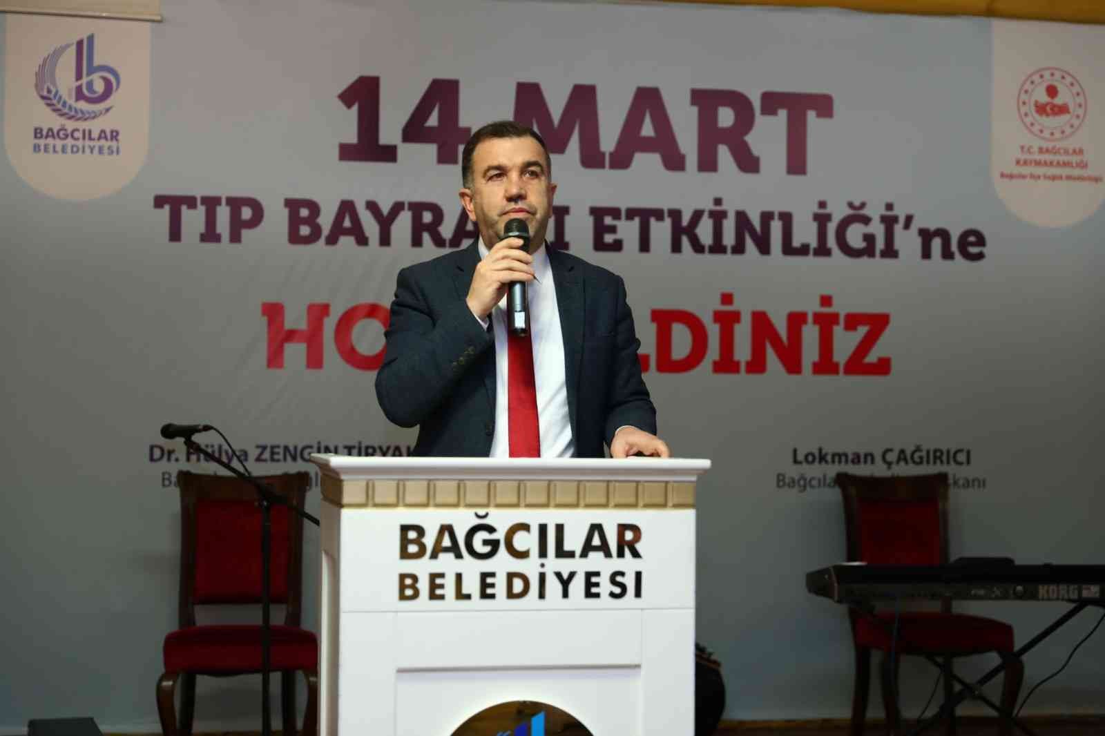 Bağcılar Belediyesi, 14 Mart Tıp Bayramı dolayısıyla ilçede görev yapan sağlık çalışanları ile ailelerini yemekte ağırladı. Salgınla mücadelede ...