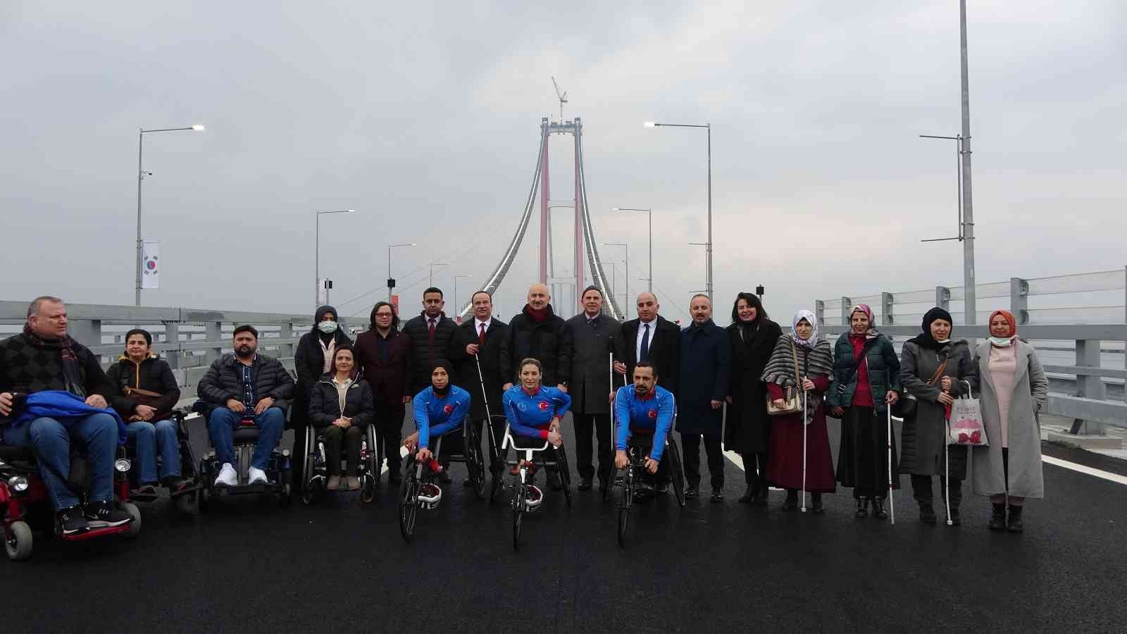 Ulaştırma ve Altyapı Bakanı Adil Karaismailoğlu, yarın Cumhurbaşkanı Recep Tayyip Erdoğan’ın katılımıyla açılışı yapılacak olan 1915 Çanakkale ...