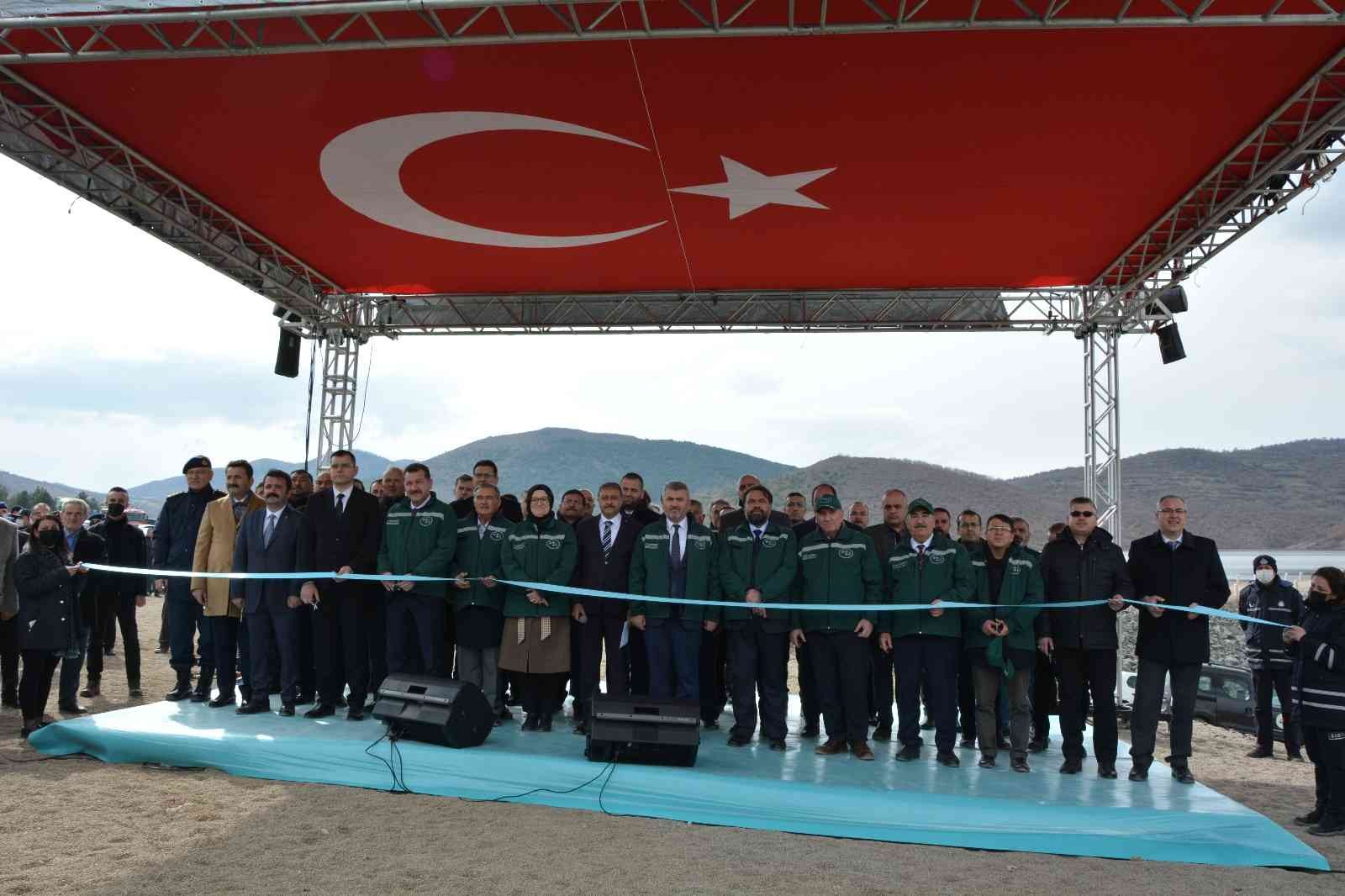 Balıkesir’de yapımı Devlet Su İşleri tarafından tamamlanan tesislerin açılışı Cumhurbaşkanı Yardımcısı Fuat Oktay’ın da canlı yayınla katıldığı ...