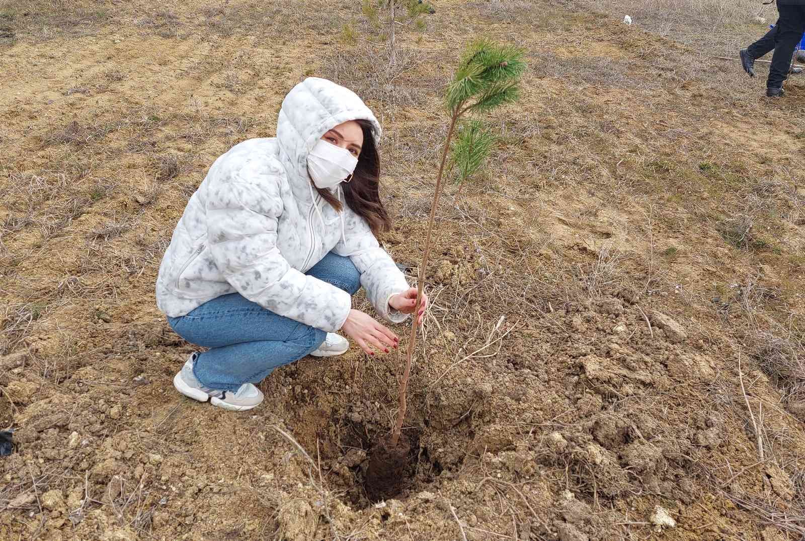 Korona virüs pandemisinde hayatını kaybeden sağlık çalışanları için Tekirdağ’ın Süleymanpaşa ilçesinde fidan dikim etkinliği gerçekleştirildi ...