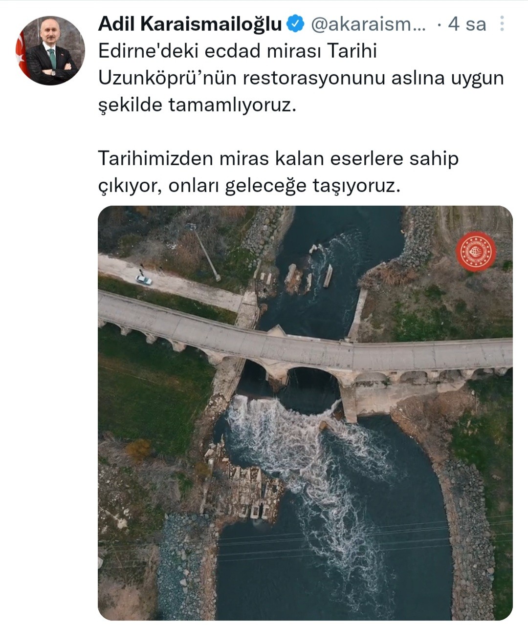 Bin 392 metre uzunluğunda ve 174 kemeri ile dünyanın en uzun taş köprüsü olma özelliğine sahip Uzunköprü’de aslına uygun şekilde başlayan ...