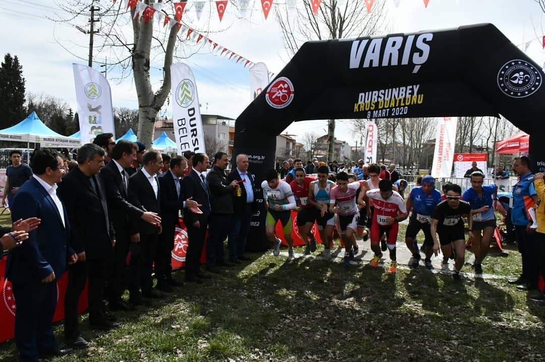 Türkiye Triatlon Federasyonu tarafından 2022 yarış takvimine alınan 2. Dursunbey Kros Duatlonu Türkiye Şampiyonası 20 Mart Pazar günü Saz ...