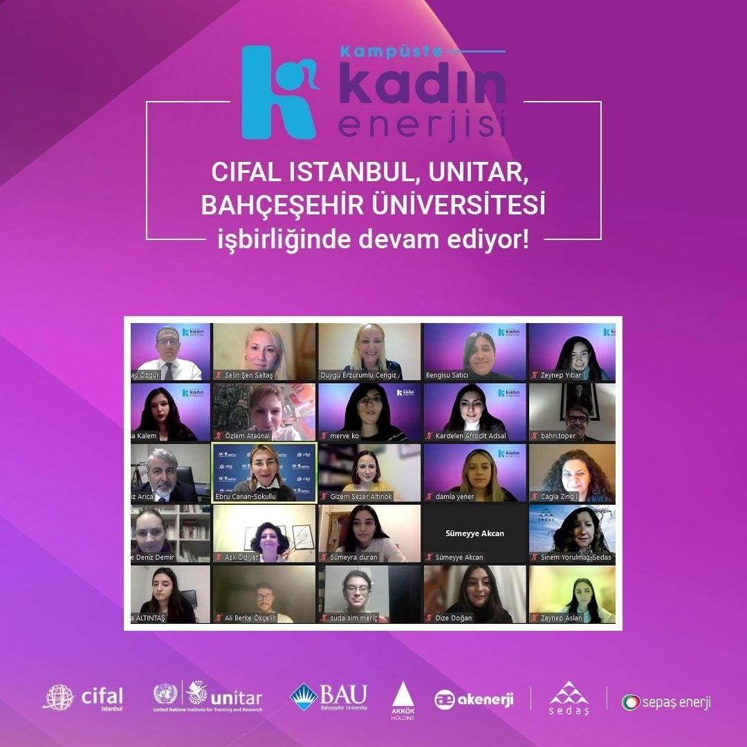 Akkök Holding enerji grup şirketlerinin ortaklaşa yürüttükleri Kadın Enerjisi projesinin Kampüste ayağı kapsamındaki ikinci programın lansmanı ...