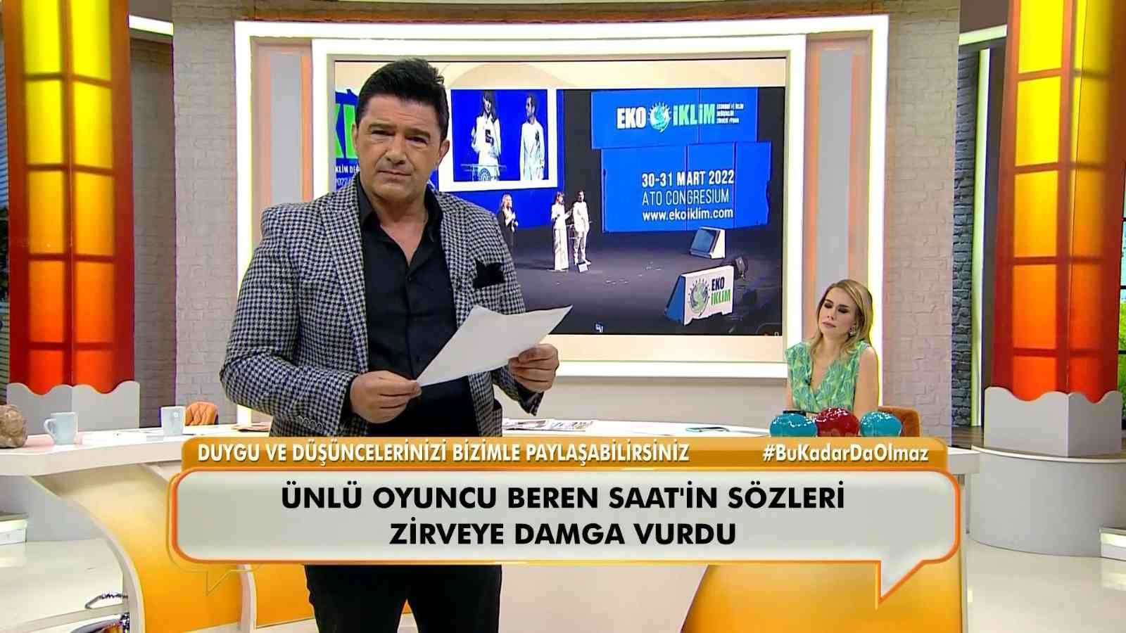 Ülkede eğitim, sanatın geldiği noktaya ve kadın cinayetlerine vurgu yapan oyuncu Beren Saat’in açıklamalarına Hakan Ural tepki gösterdi. Ankara ...