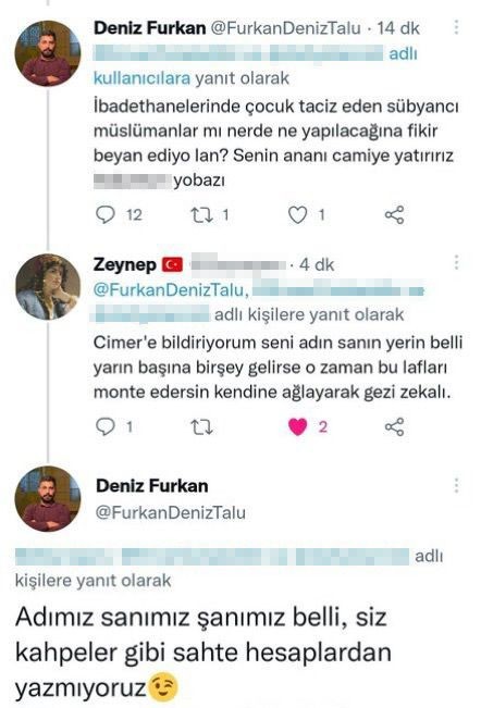 Sosyal medya hesabından İslam dinine, Müslümanlara hakaret eden Deniz Furkan Talu hakkında İstanbul Cumhuriyet Başsavcılığı kısa bir açıklama ...