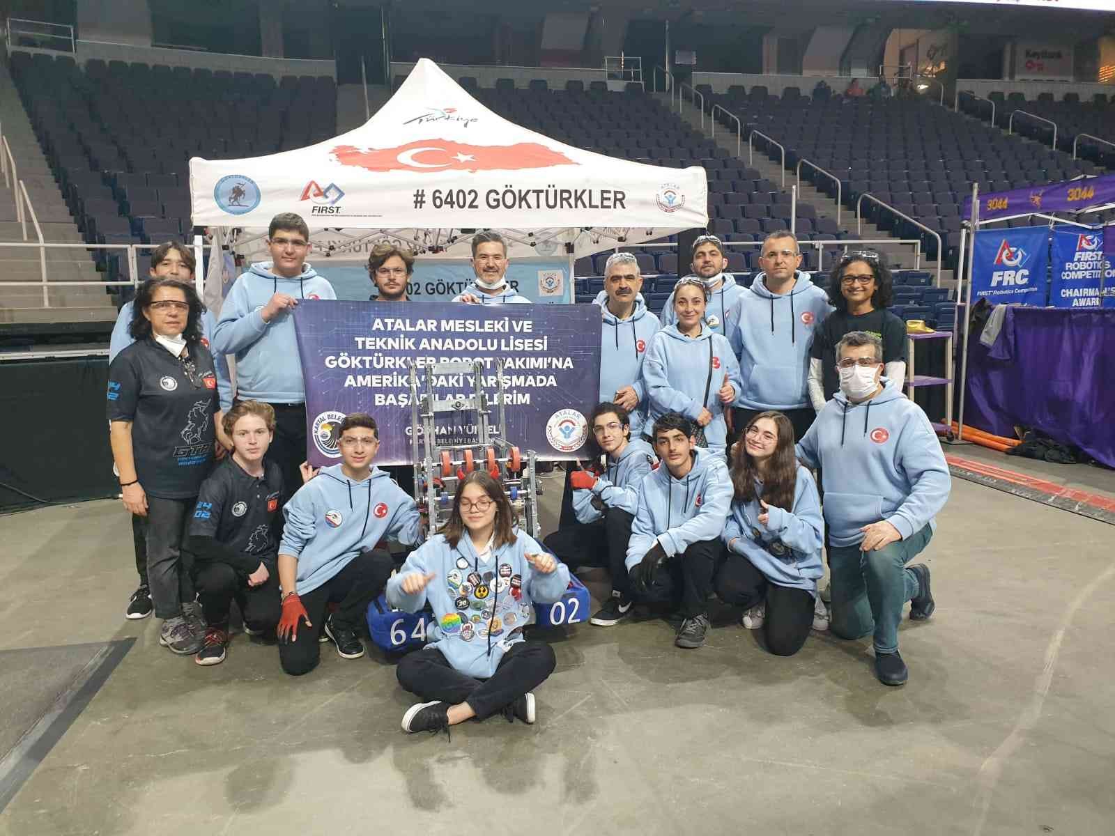 Kartal Belediyesi’nin desteğiyle Amerika Birleşik Devletleri’nde düzenlenen ve dünyanın en prestijli yarışmalarından biri olan First Robotics ...