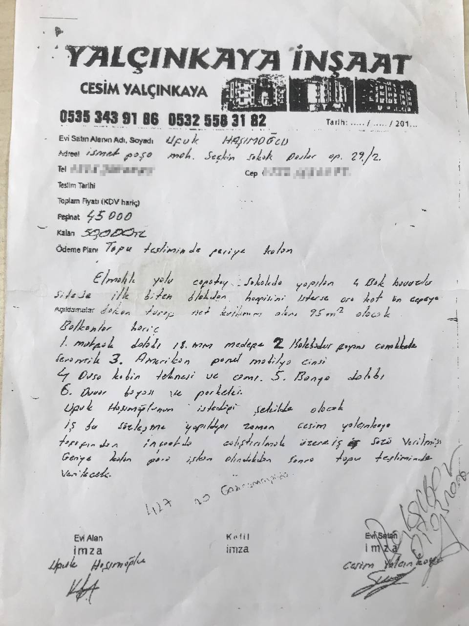 Kocaeli’nin Karamürsel ilçesinde yaşayan Ufuk Haşimoğlu, 10 yıl önce temelden satın aldığı, ancak tamamlandığında anlaştığı metrekarede olmayan ...