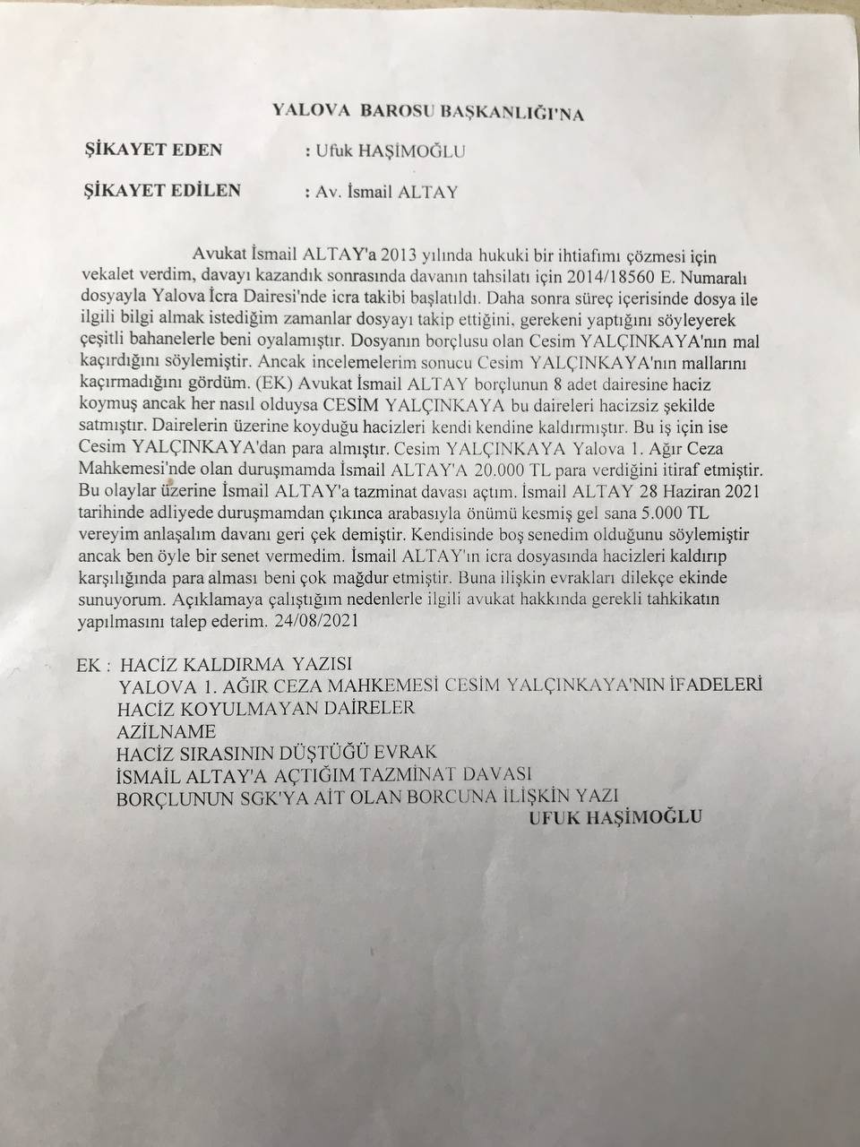 Kocaeli’nin Karamürsel ilçesinde yaşayan Ufuk Haşimoğlu, 10 yıl önce temelden satın aldığı, ancak tamamlandığında anlaştığı metrekarede olmayan ...