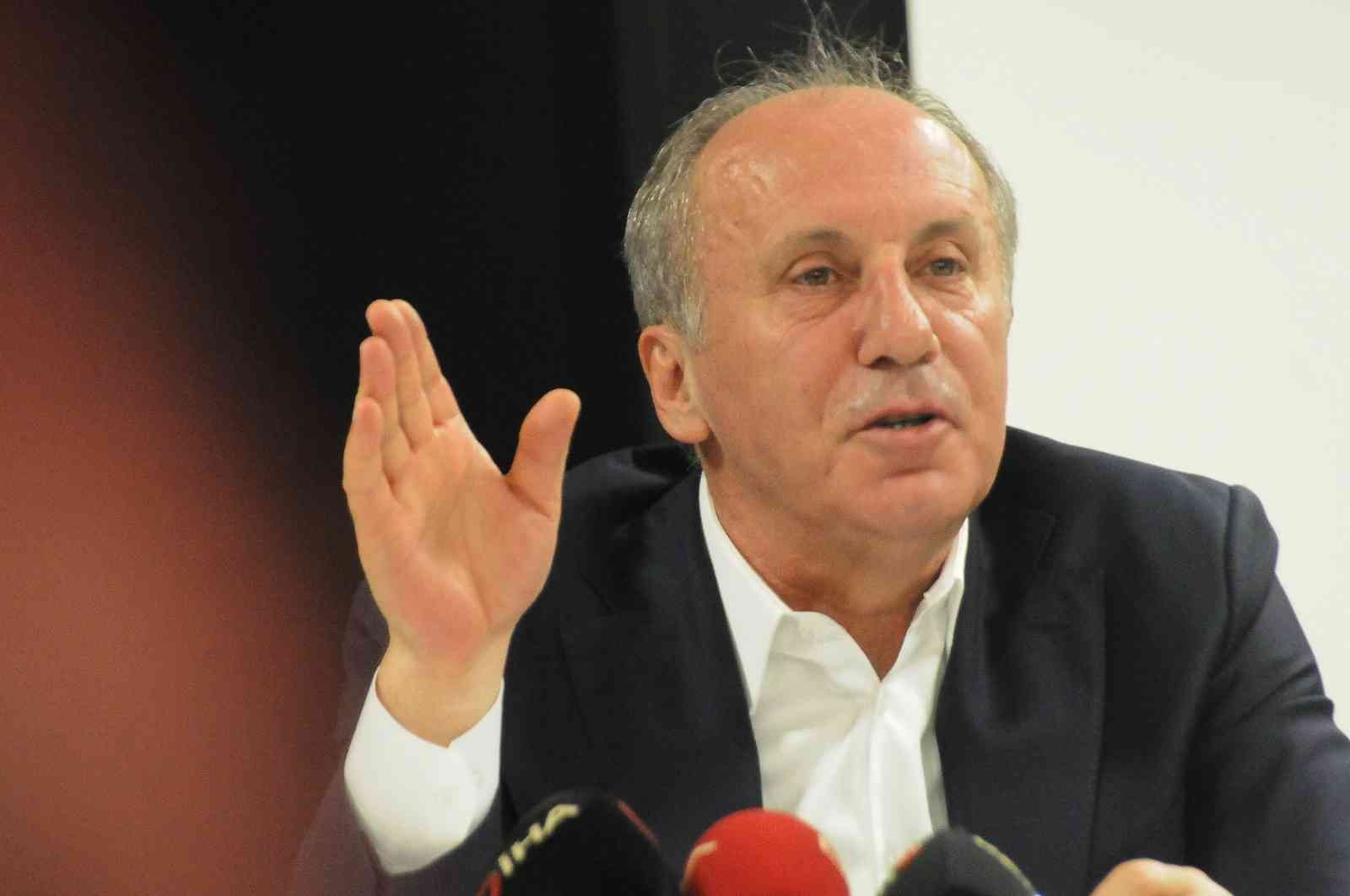 Memleket Partisi Genel Başkanı Muharrem İnce, “PKK ile görüşenler var, bizim tavrımız net. Yeter ki oy gelsin, nasıl gelirse gelsin, gizli ...