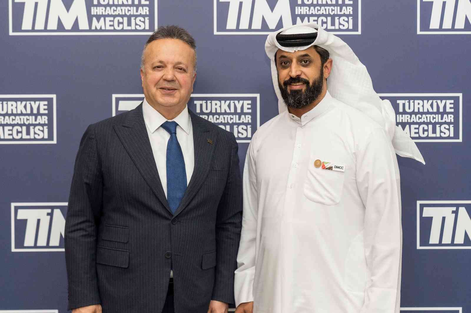 Türkiye İhracatçılar Meclisi (TİM), İstanbul Dış Ticaret Kompleksi’nde Dubai Çoklu Emtialar Merkezi (DMCC) ile birlikte ‘BAE (DUBAİ) Serbest ...