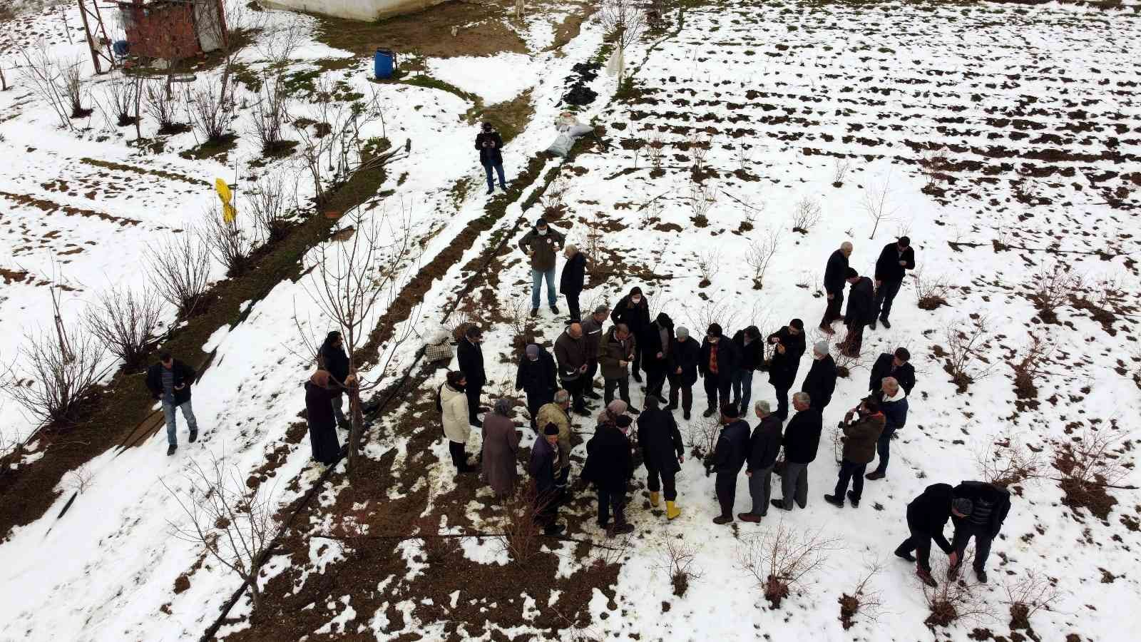 Bursa’nın Orhaneli ilçesinde çiftçilere yaban mersini budama ve gübreleme eğitimi yapıldı. Göynükbelen’deki eğitime Bursa İl Tarım ve Orman ...