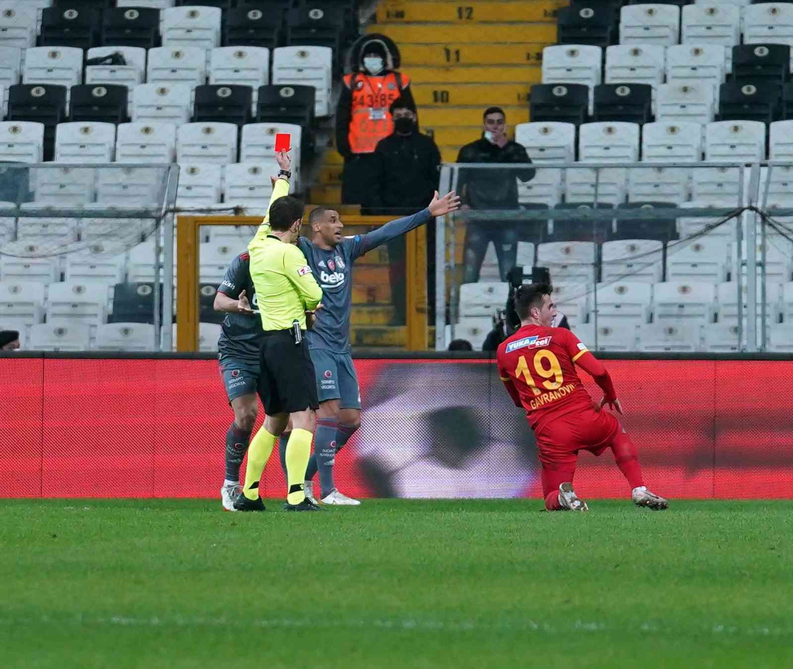 Ziraat Türkiye Kupası Çeyrek Final maçında Beşiktaş sahasında karşılaştığı Kayserispor’a 2-1 mağlup oldu ve elendi. Kayserispor yarı finalde ...