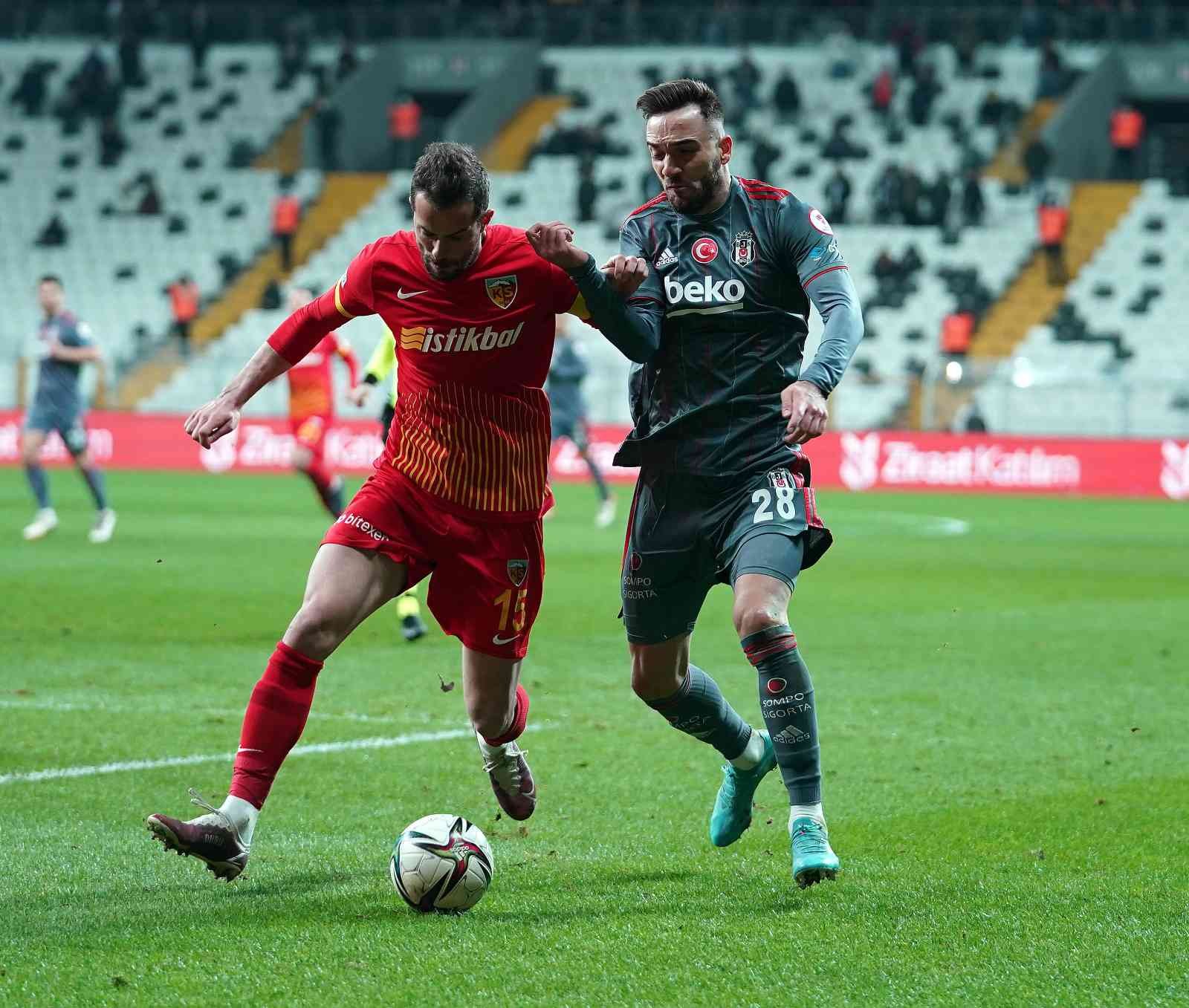 Ziraat Türkiye Kupası Çeyrek Final maçında Beşiktaş sahasında karşılaştığı Kayserispor’a 2-1 mağlup oldu ve elendi. Kayserispor yarı finalde ...