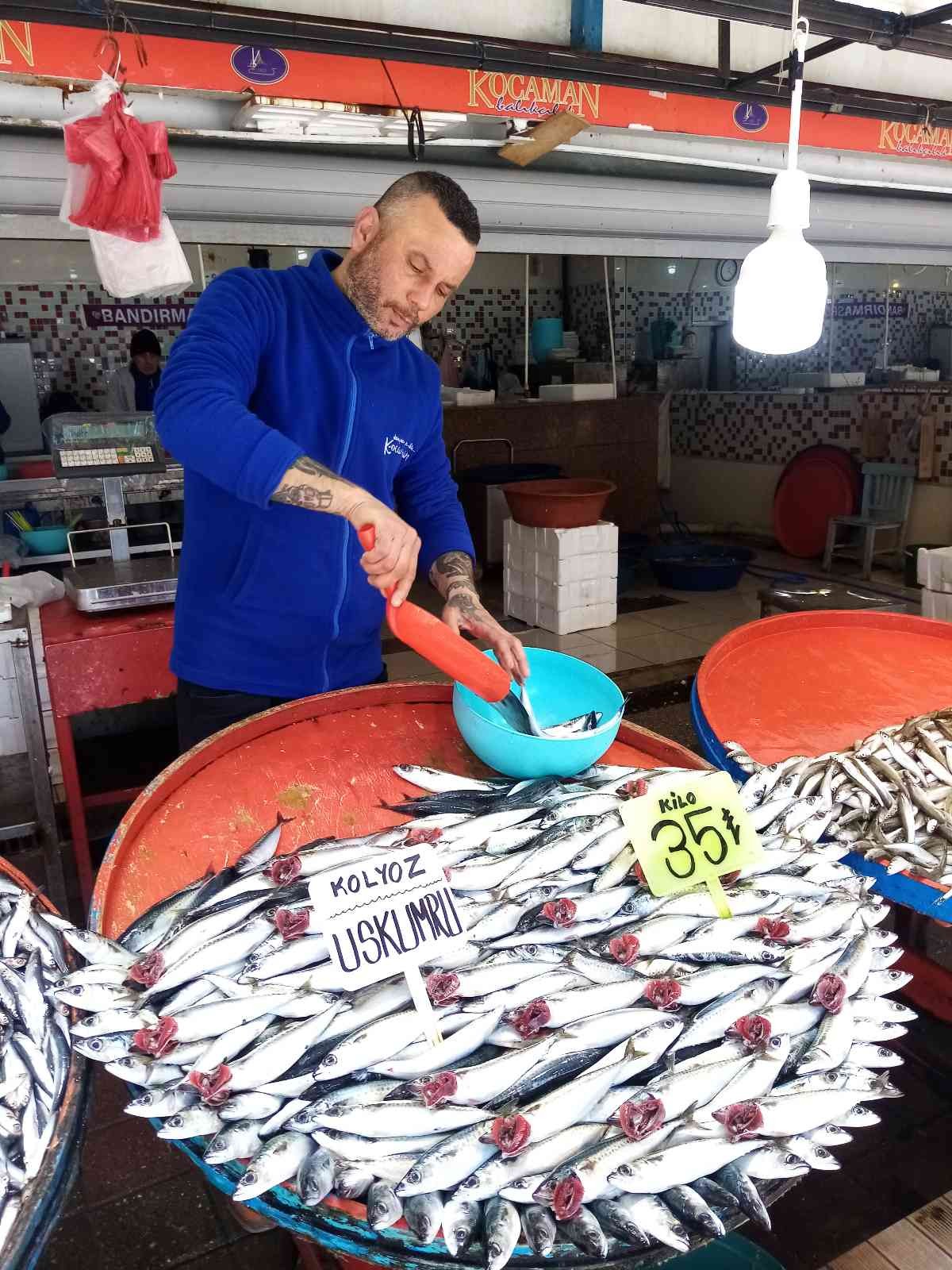 Balıkesir Büyükşehir Bandırma balık halinde balık bolluğu yaşanıyor. Bandırma balık hali esnafı ramazan ayında balık haneye gelen balık ...