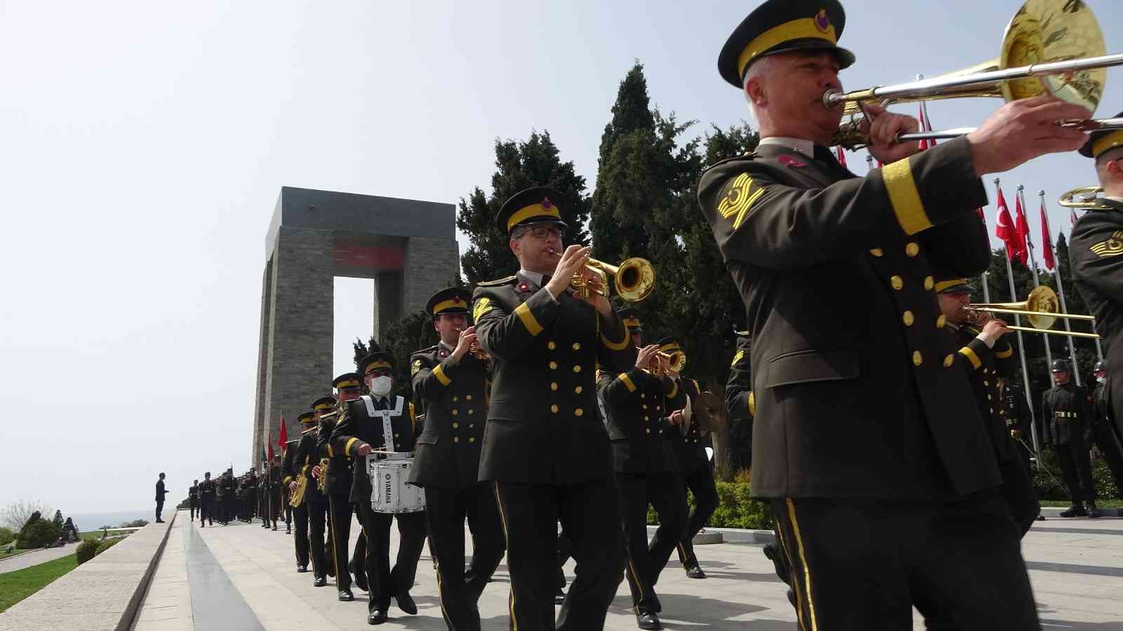 Çanakkale Kara Savaşları’nın 107. yıl dönümü anma törenlerinin provası gerçekleştirildi. 24-25 Nisan Çanakkale Kara Savaşları’nın 107. yıl dönümü ...