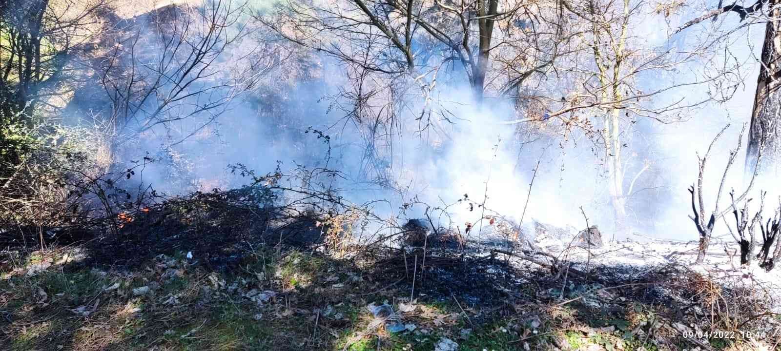 Çanakkale’nin Yenice ilçesine bağlı Karaköy köyü Gedikoba mahallesinde bu sabah saatlerinde çöplük alanda çıkan yangın, ormanlık alana sıçramadan ...