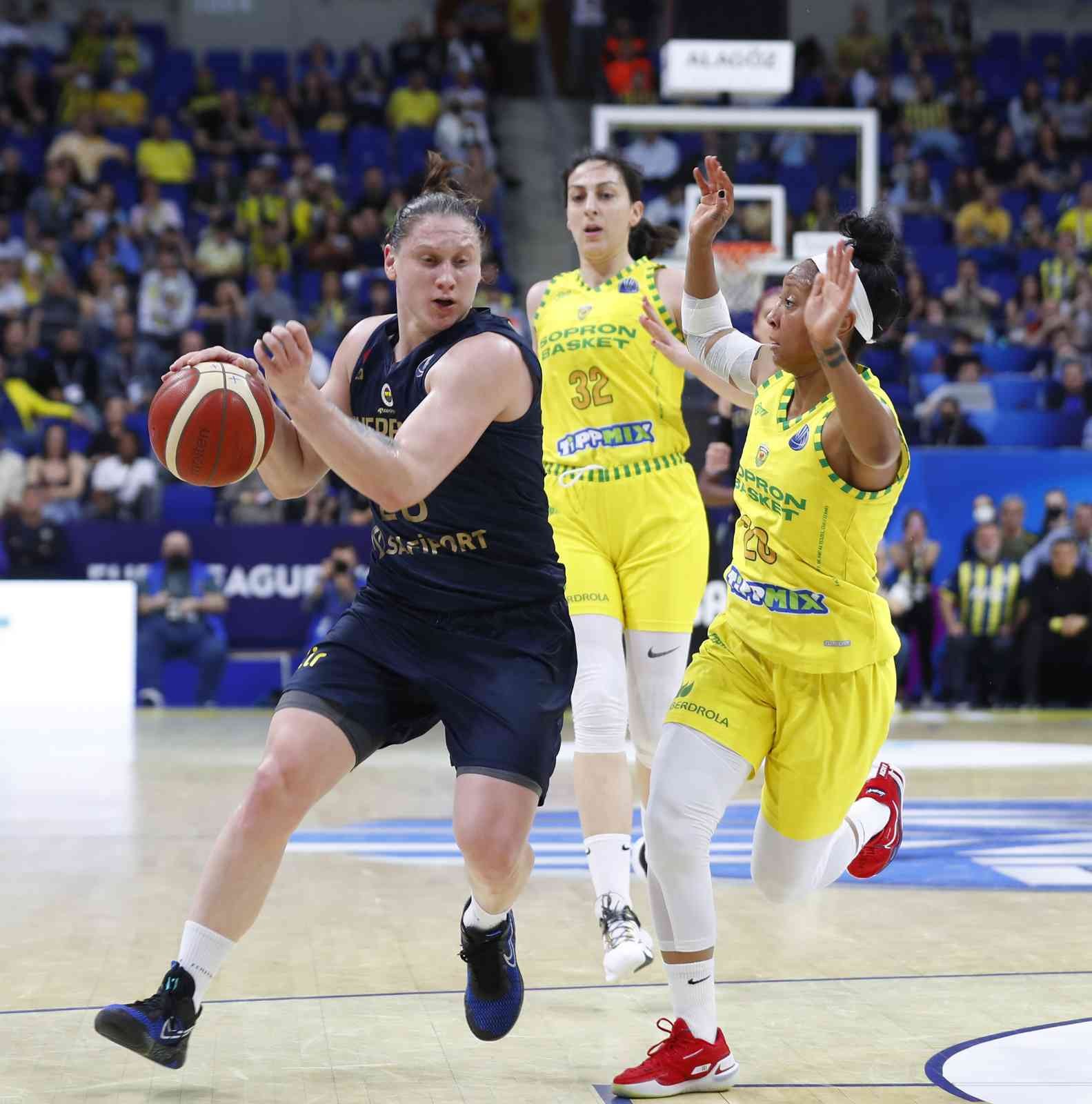 Fenerbahçe Kadın Basketbol Takımı, FIBA Kadınlar Avrupa Ligi Final maçında karşı karşıya geldiği Sopron Basket’e 60-55’lik skorla mağlup olarak ...