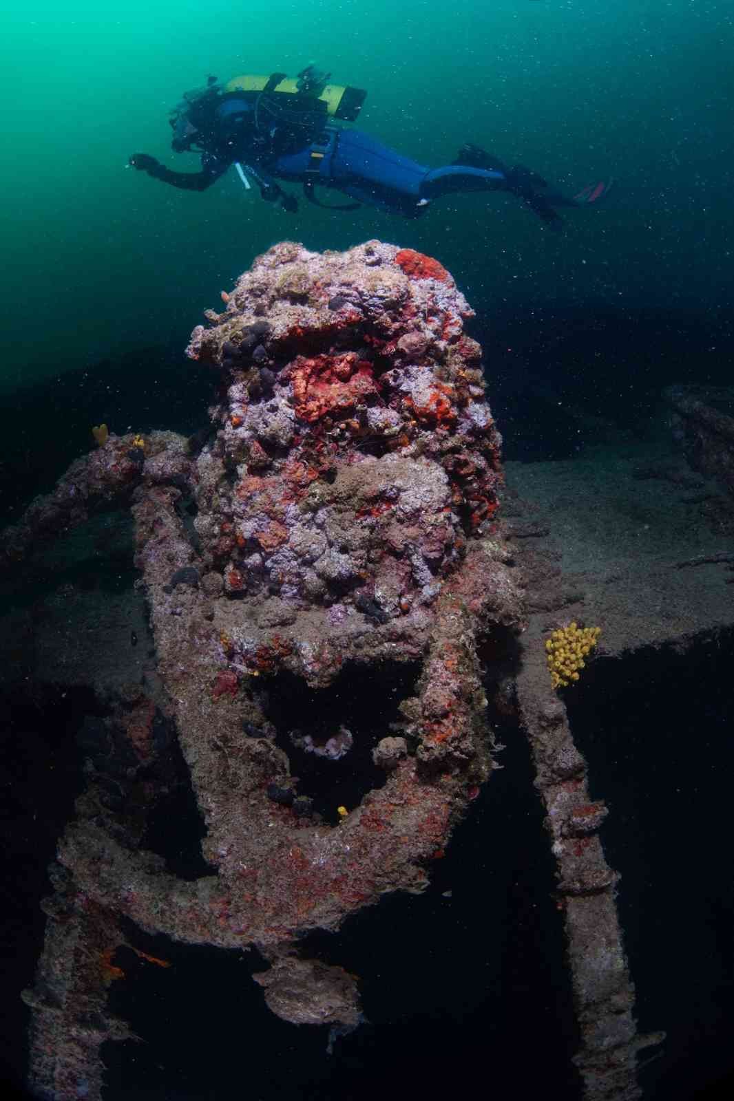 Çanakkale Tarihi Gelibolu Yarımadası’nda 107 yıl önce batırılan İngiliz Kraliyet Zırhlısı ’HMS Majestic ve diğer 14 batık, ‘Gelibolu Tarihi Su ...