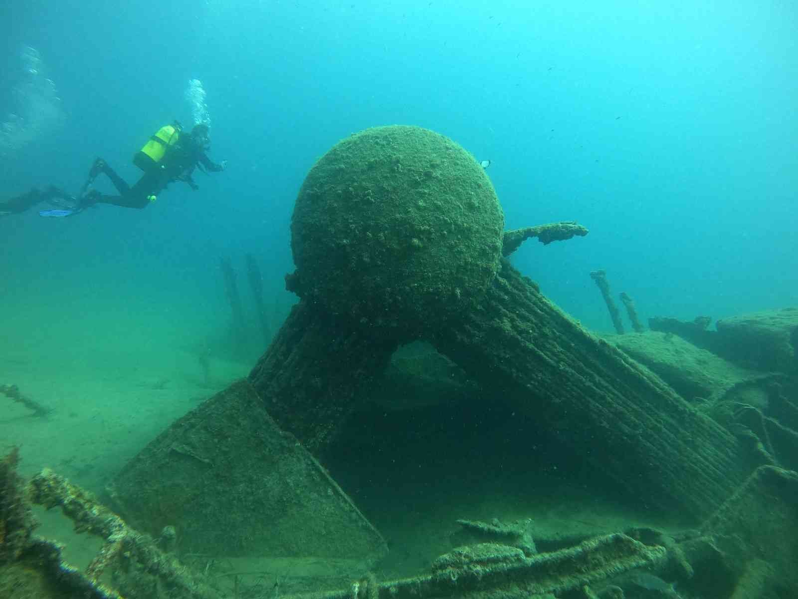 Çanakkale Tarihi Gelibolu Yarımadası’nda 107 yıl önce batırılan İngiliz Kraliyet Zırhlısı ’HMS Majestic ve diğer 14 batık, ‘Gelibolu Tarihi Su ...