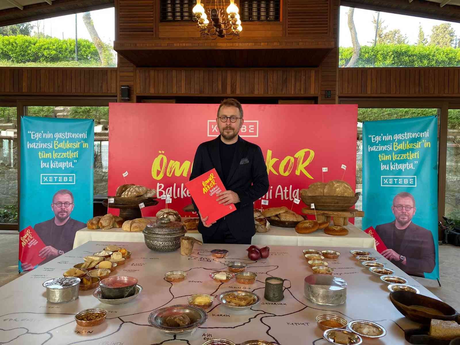 Ünlü Şef, Seyyah ve Yazar Ömür Akkor’un hazırladığı “Balıkesir Gastronomi Atlası”, Ketebe Yayınları’ndan seyahat ve yemek severlerin beğenisine ...