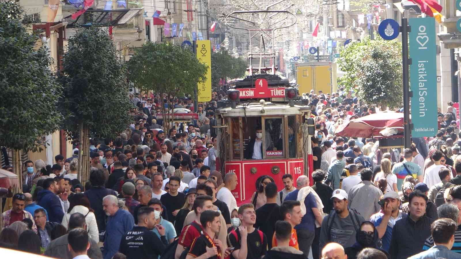 İstanbul’da havanın güneşli olmasını fırsat bilen yerli ve yabancı turistler Taksim’e akın etti. İstanbul’da hafta sonu hava sıcaklığının ...