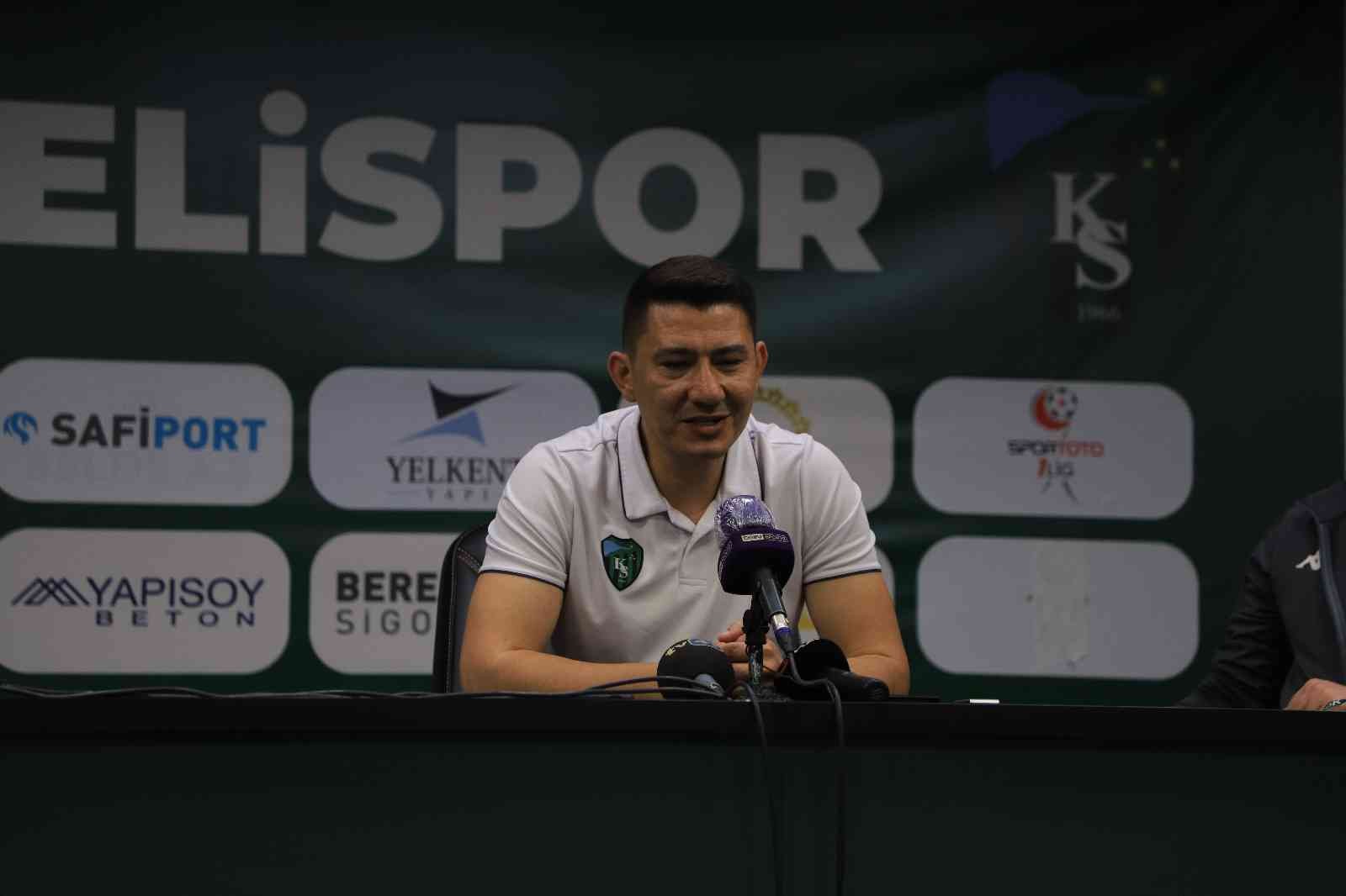 Spor Toto 1. Lig’in 34. haftasında Kocaelispor, sahasında karşılaştığı Manisa FK’yı 2-1 mağlup etti. Maçın ardından iki takım teknik direktörlerü ...