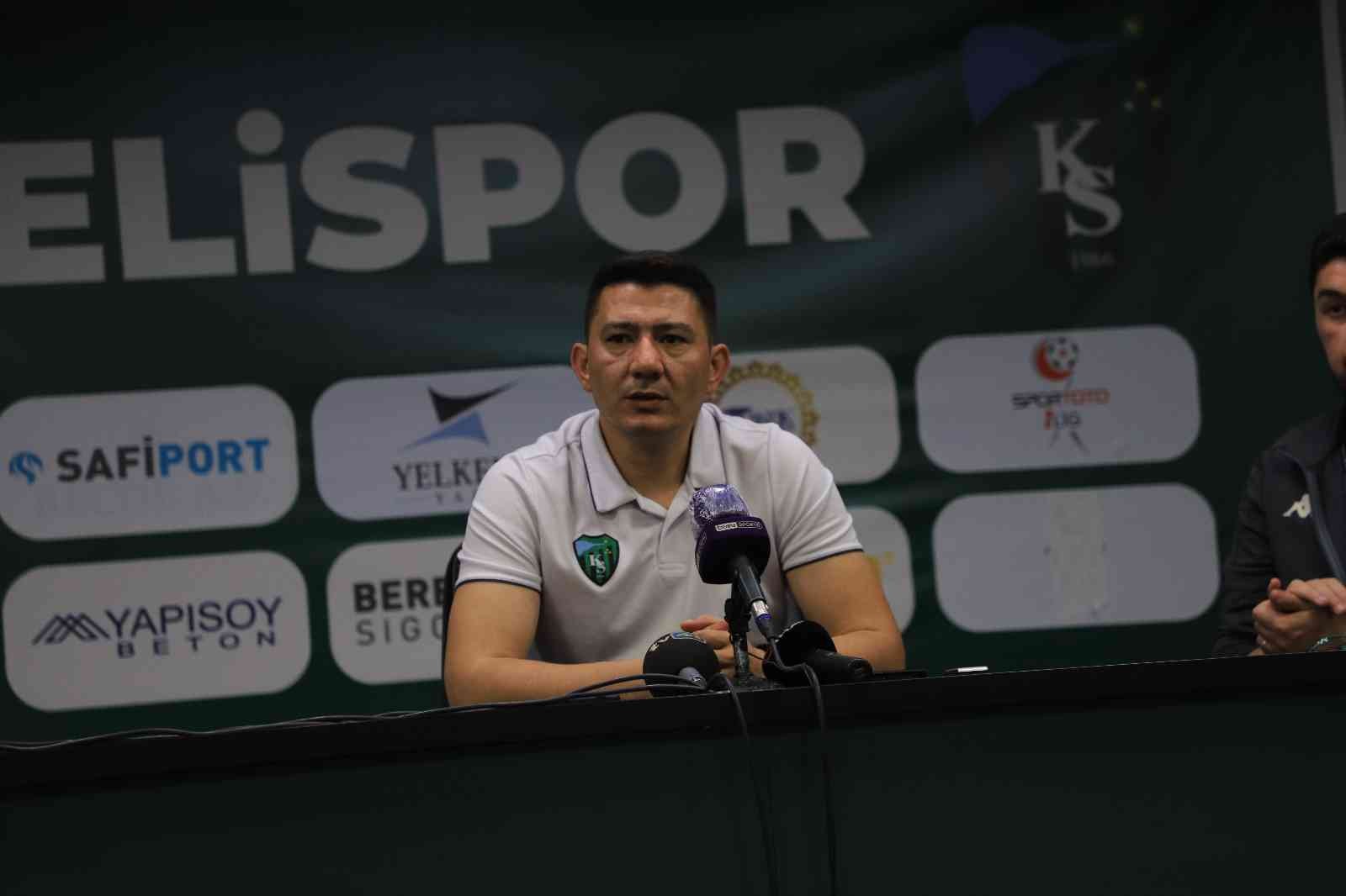 Spor Toto 1. Lig’in 34. haftasında Kocaelispor, sahasında karşılaştığı Manisa FK’yı 2-1 mağlup etti. Maçın ardından iki takım teknik direktörlerü ...