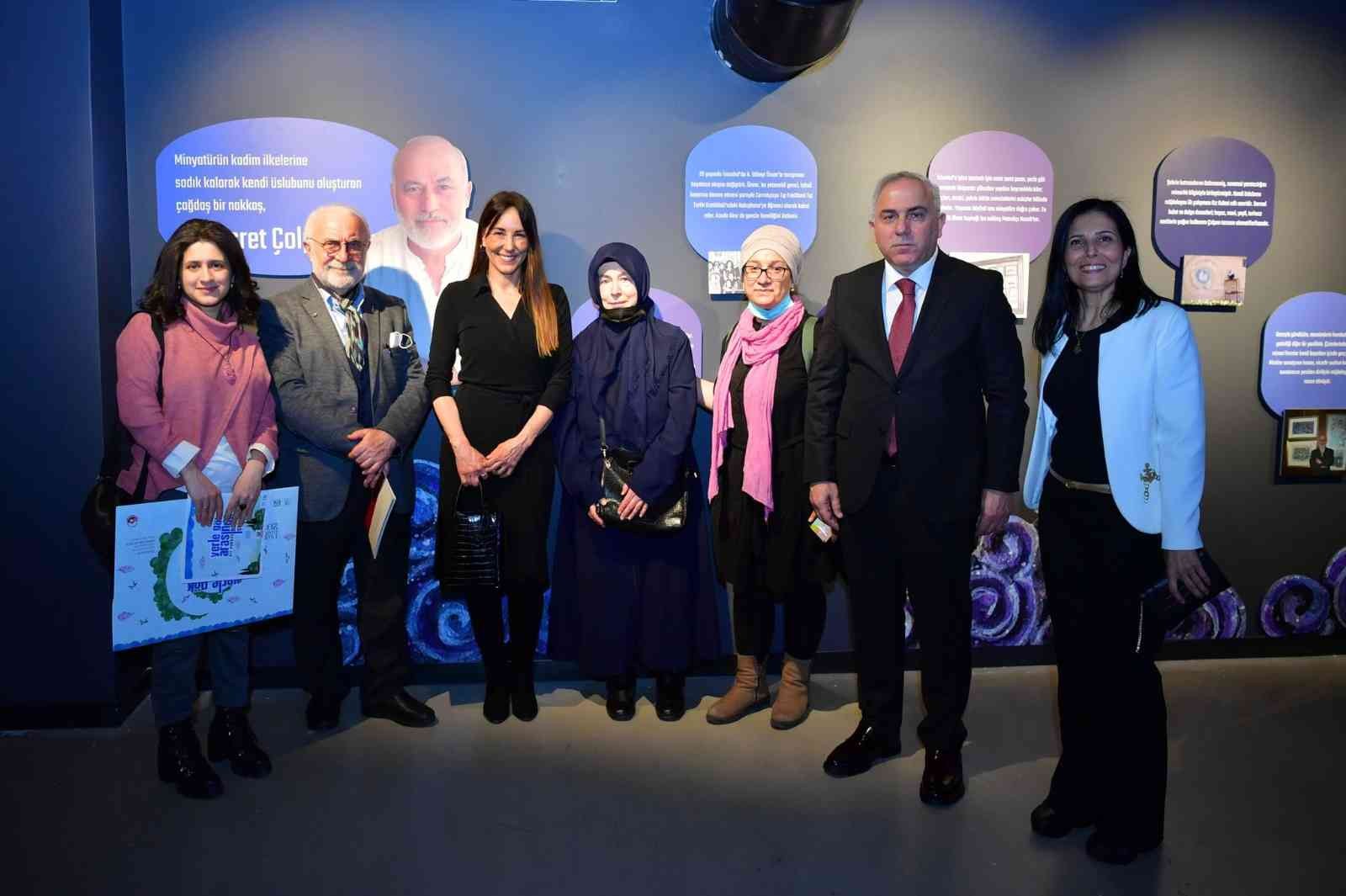 Minyatürün kadim ilkelerine sadık kalarak kendi üslubunu oluşturan çağdaş bir nakkaş Nusret Çolpan, Fatih Belediyesi’nin iki farklı mekanda ...