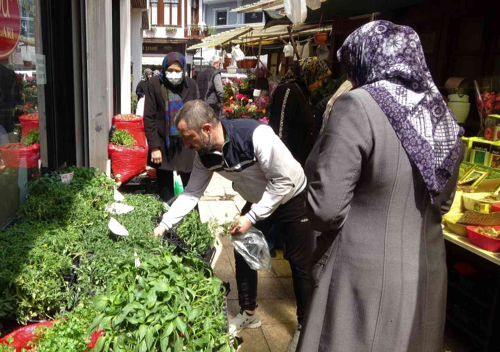 Pazarda marul, domates ve salatalık fiyatlarının 20, maydanoz, dereotu, roka gibi yeşilliklerin de 7-8 liraya yükselmesiyle birlikte vatandaşlar ...