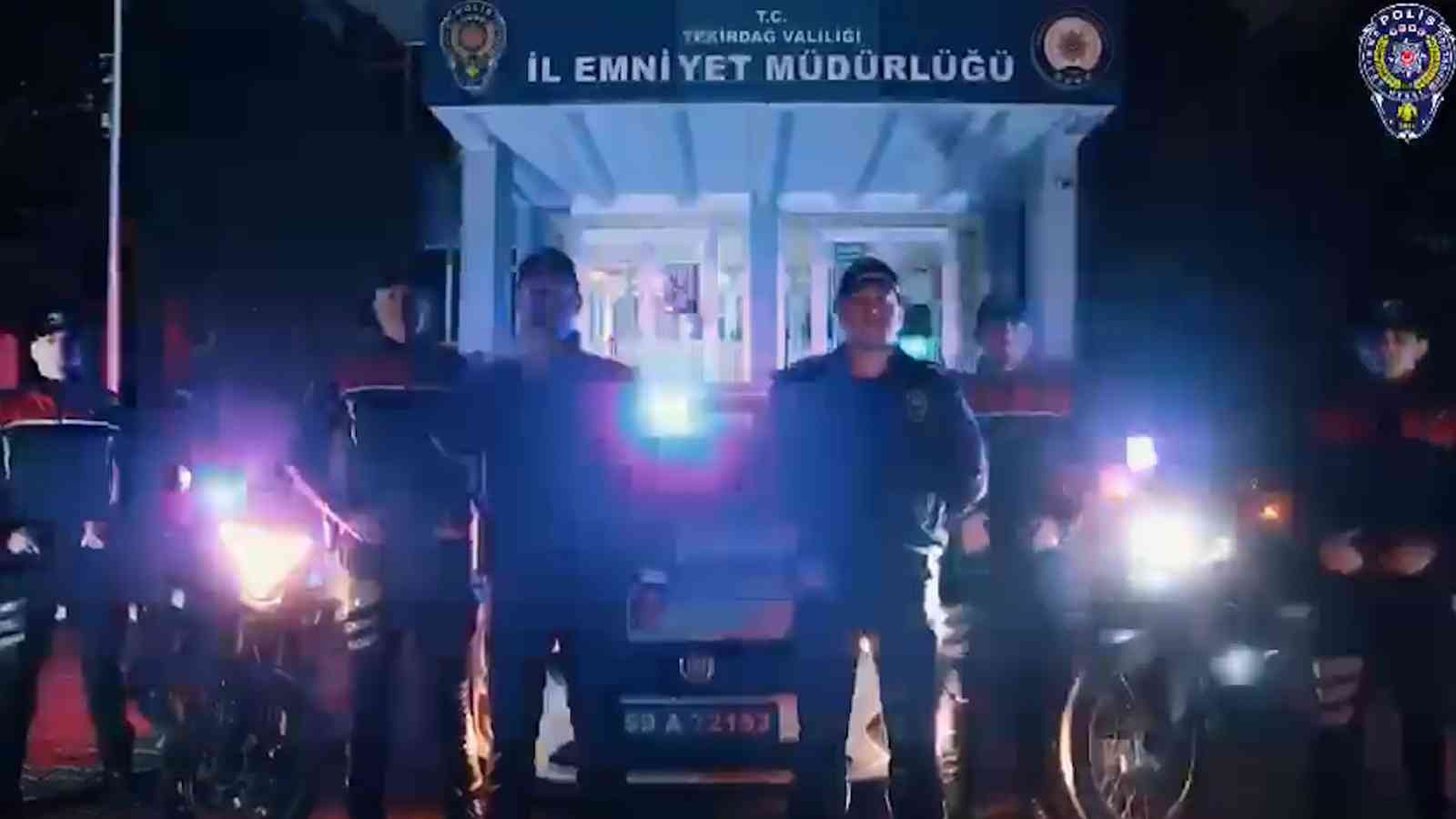 Tekirdağ İl Emniyet Müdürlüğü, Polis Teşkilatının 177’nci yıldönümünü yayınladığı video ile kutladı. Görüntülerde emniyet birimi personellerinin ...