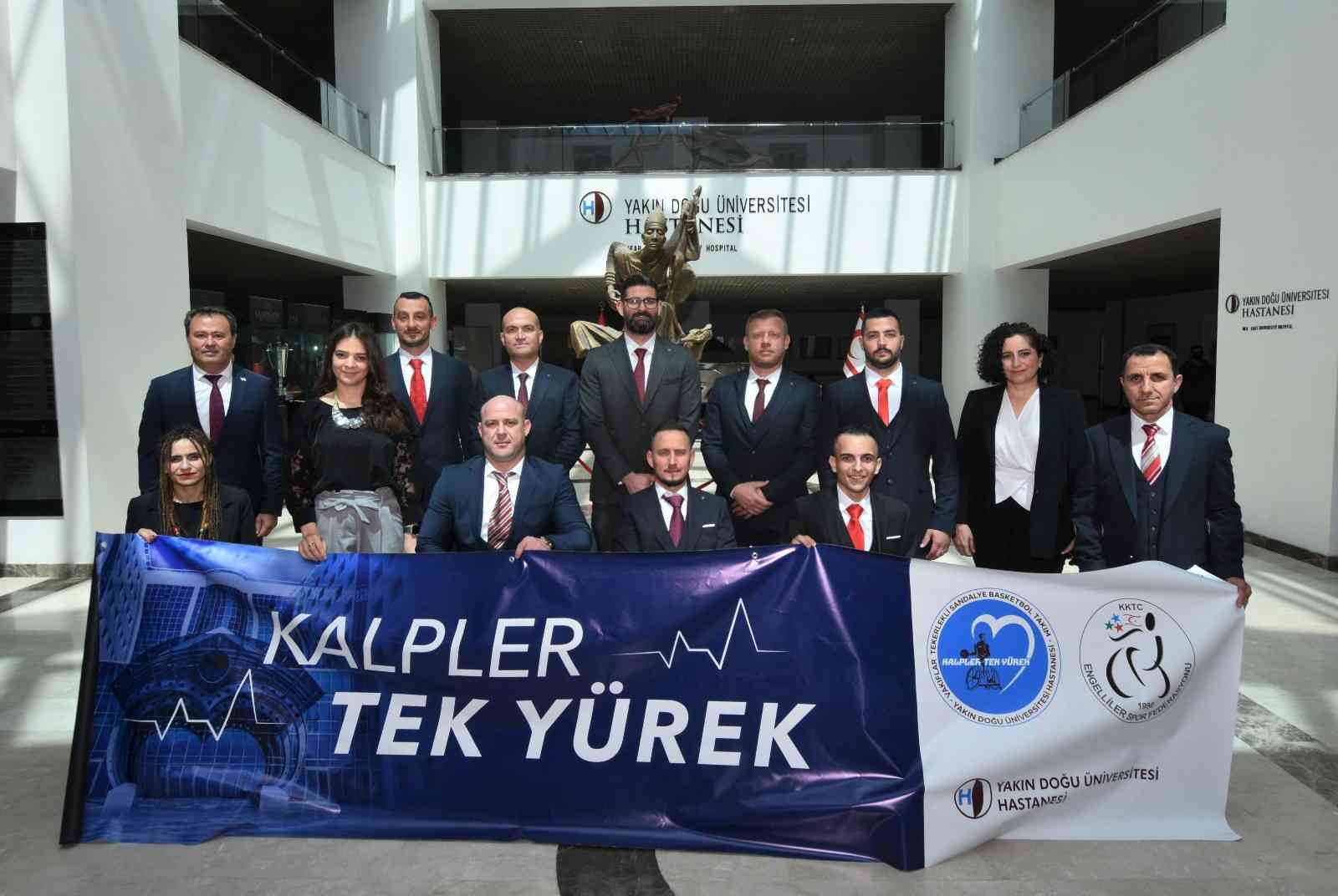 Yakın Doğu Üniversitesi Hastanesi, Avrupa Tekerlekli Sandalye Basketbol Federasyonu’nun organize ettiği “Euro Cup 2”de Kuzey Kıbrıs Türk ...