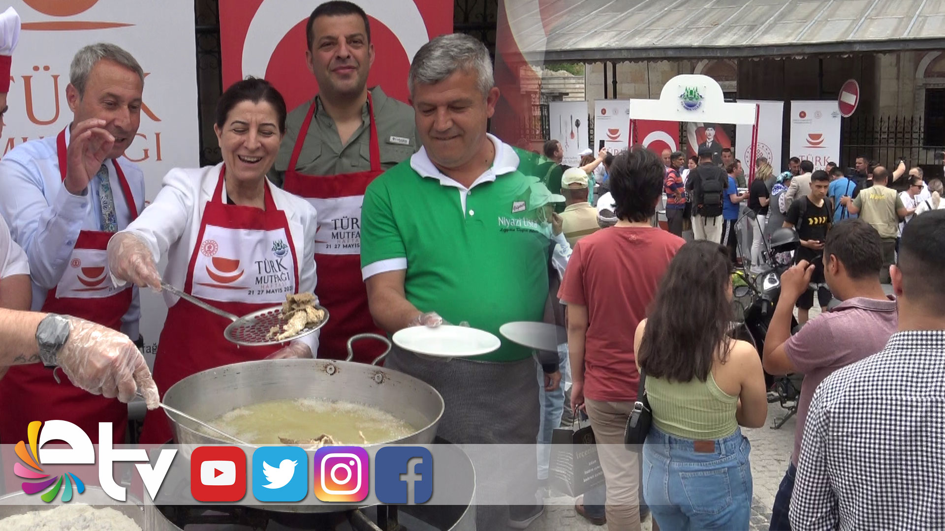 300 KİLO TAVA CİĞER 10 DAKİKADA TÜKENDİ - Edirne Haber TV