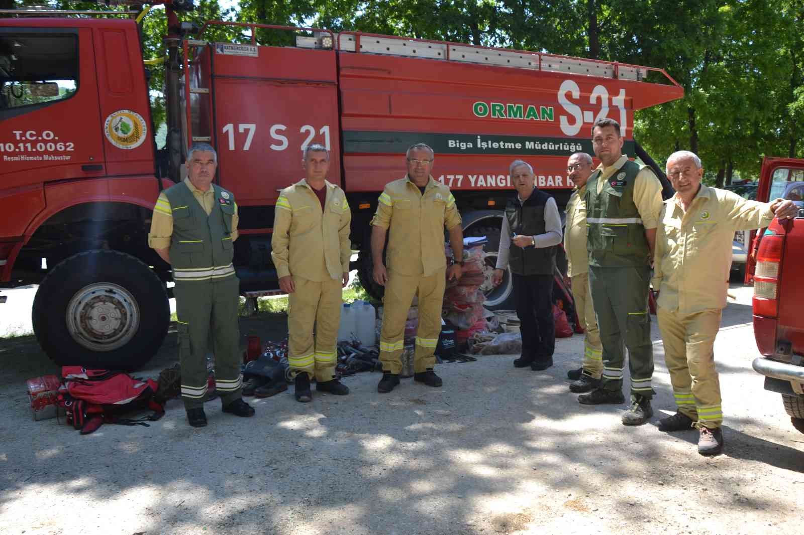 Çanakkale’nin Biga ilçesinde, yangın sezonu Sarıkaya Orman İlk Müdahale ekibi merkezinde düzenlenen tatbikatla açıldı. Tatbikata; Orman Bölge ...