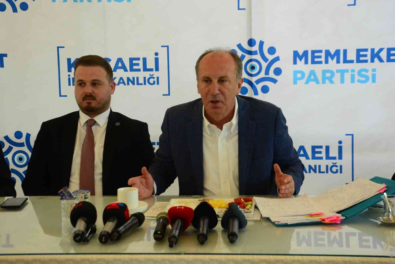 Kocaeli’de basın mensuplarıyla kahvaltıda bir araya gelen Muharrem İnce’ye kendisi aday olmazsa Kılıçdaroğlu’nu destekleyip desteklemeyeceği ...