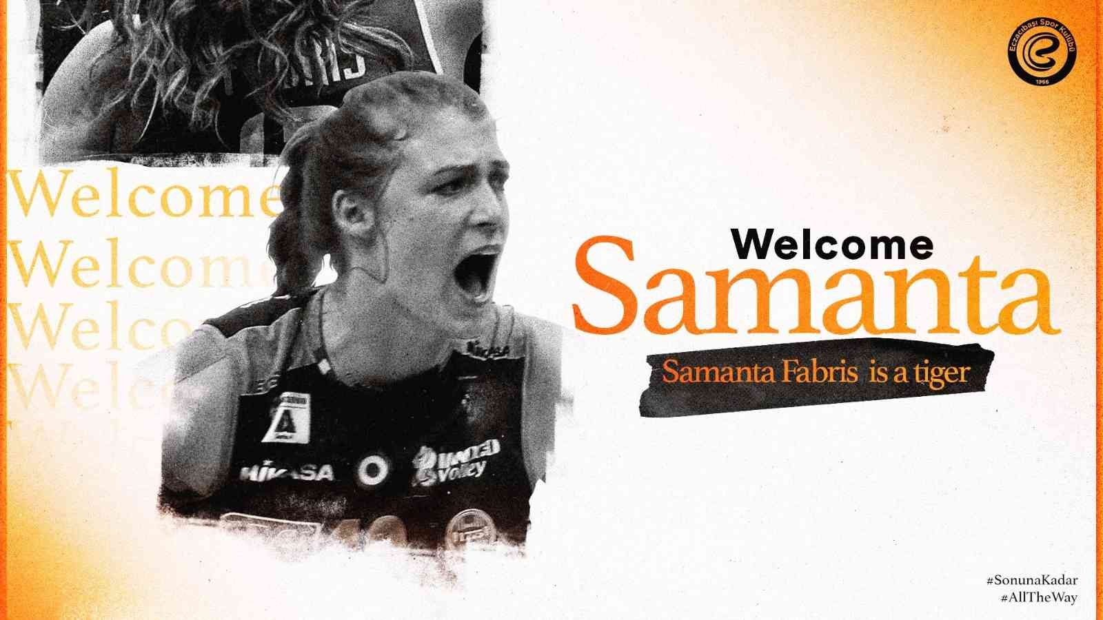 Eczacıbaşı Dynavit Voleybol Takımı, yeni sezonda Hırvat pasör çaprazı Samanta Fabris’i kadrosuna dahil etti. Eczacıbaşı Dynavit, yeni sezon ...