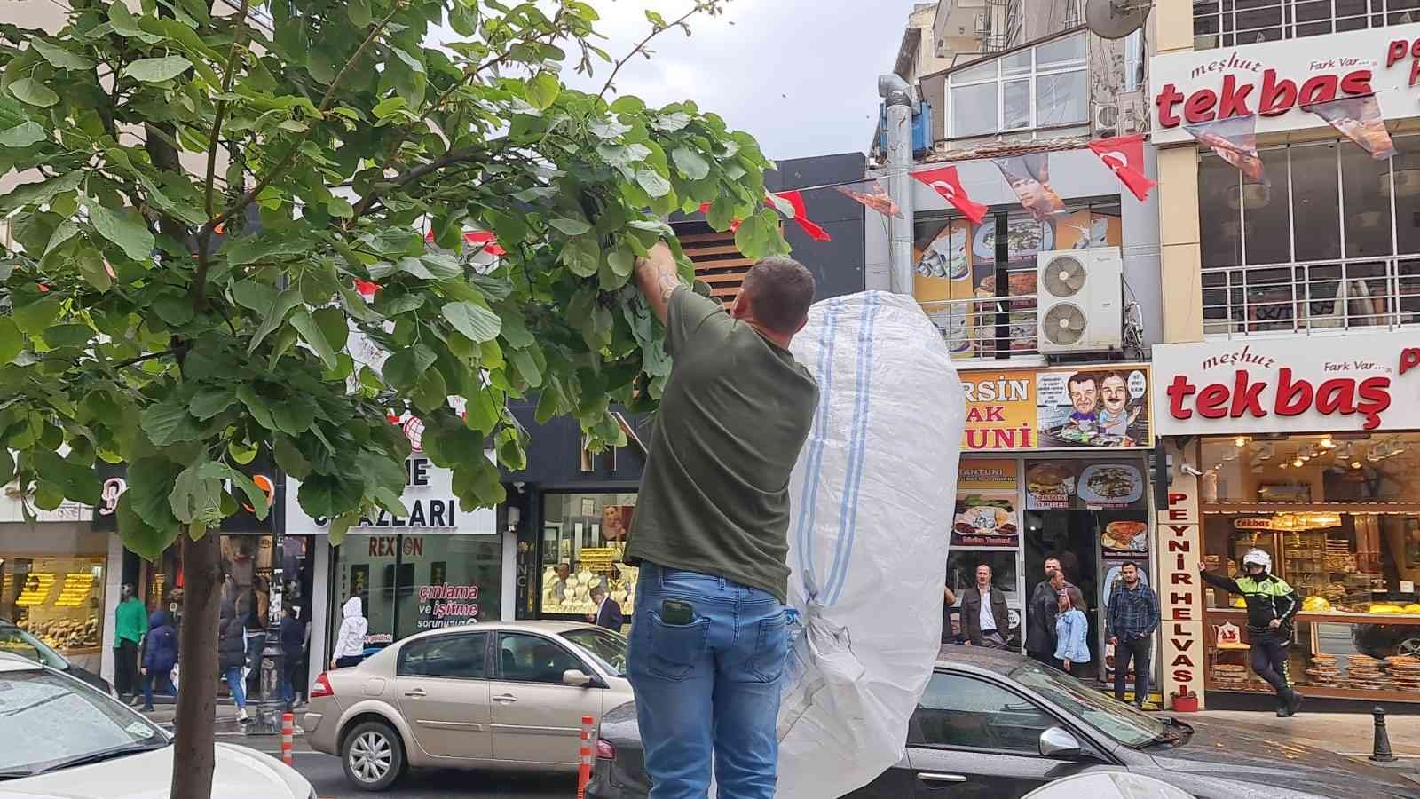 Tekirdağ’ın Süleymanpaşa ilçesinde bir ağaca toplandıktan sonra sokağa yayılan arılar, vatandaşlara zor anlar yaşattı. Tekirdağ’ın Süleymanpaşa ...