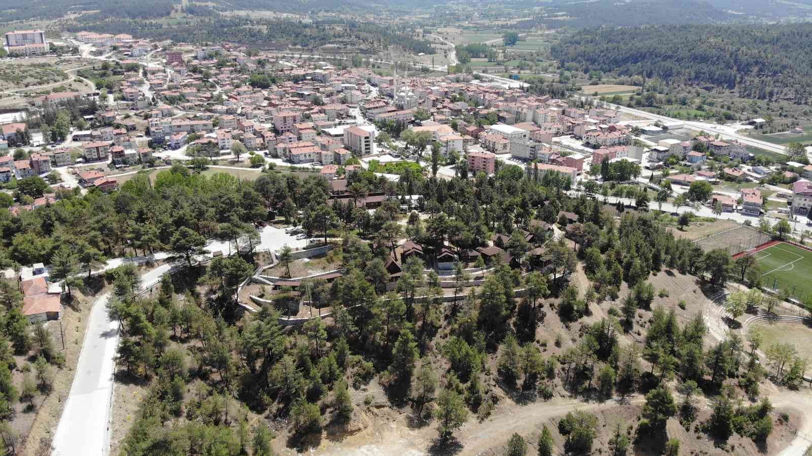 Bu yıl yüksek fiyattan dolayı Ege ve Akdeniz kıyılarına gidemeyenler doğa tatillerini tercih ediyor. Harmancık ilçesinde bulunan Bungalov evler ...