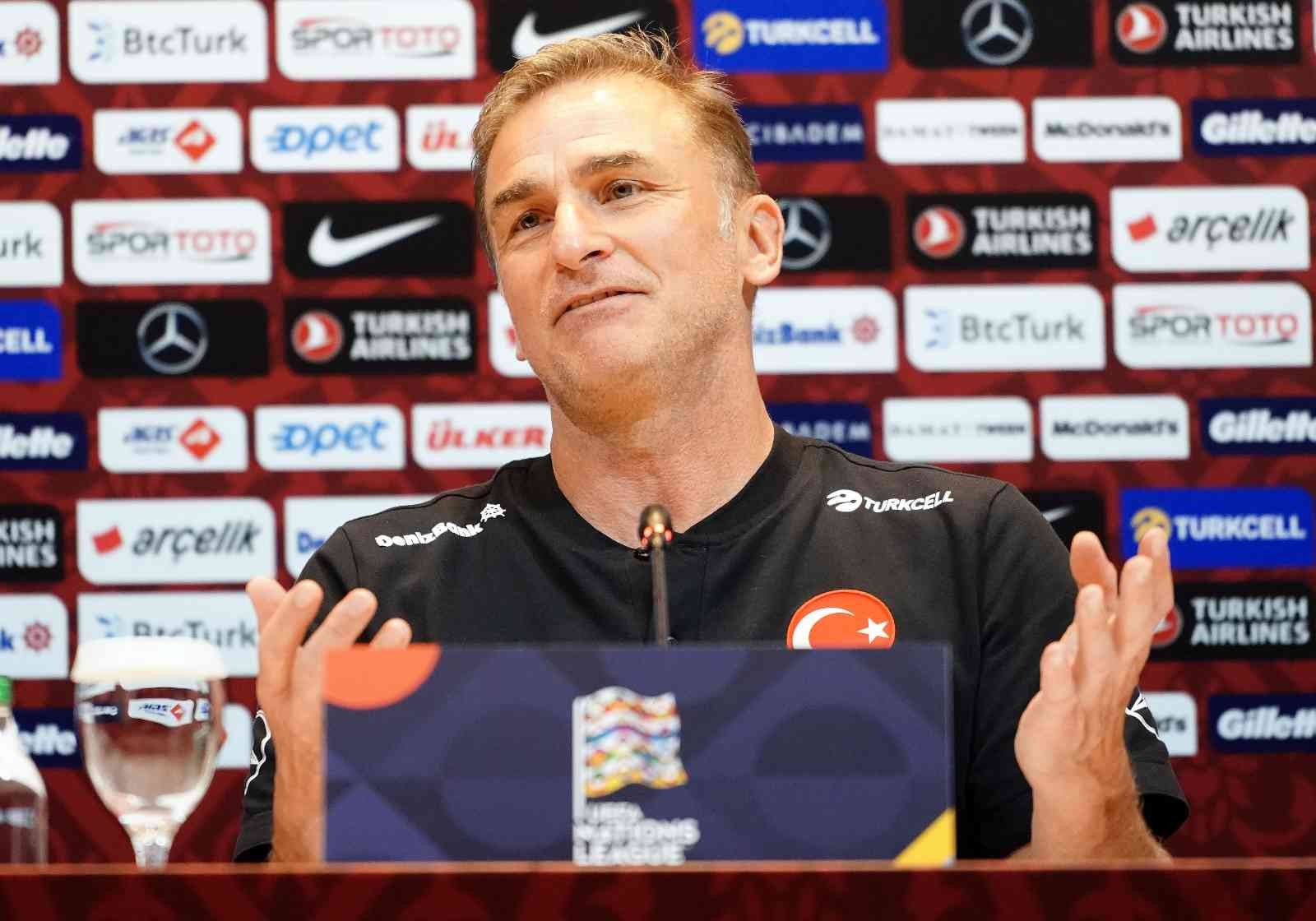 A Milli Futbol Takımı Teknik Direktörü Stefan Kuntz, Uluslar Ligi ile birlikte yeni bir serüvene başlayacaklarını söyleyerek, “Her yaptığımız iş ...