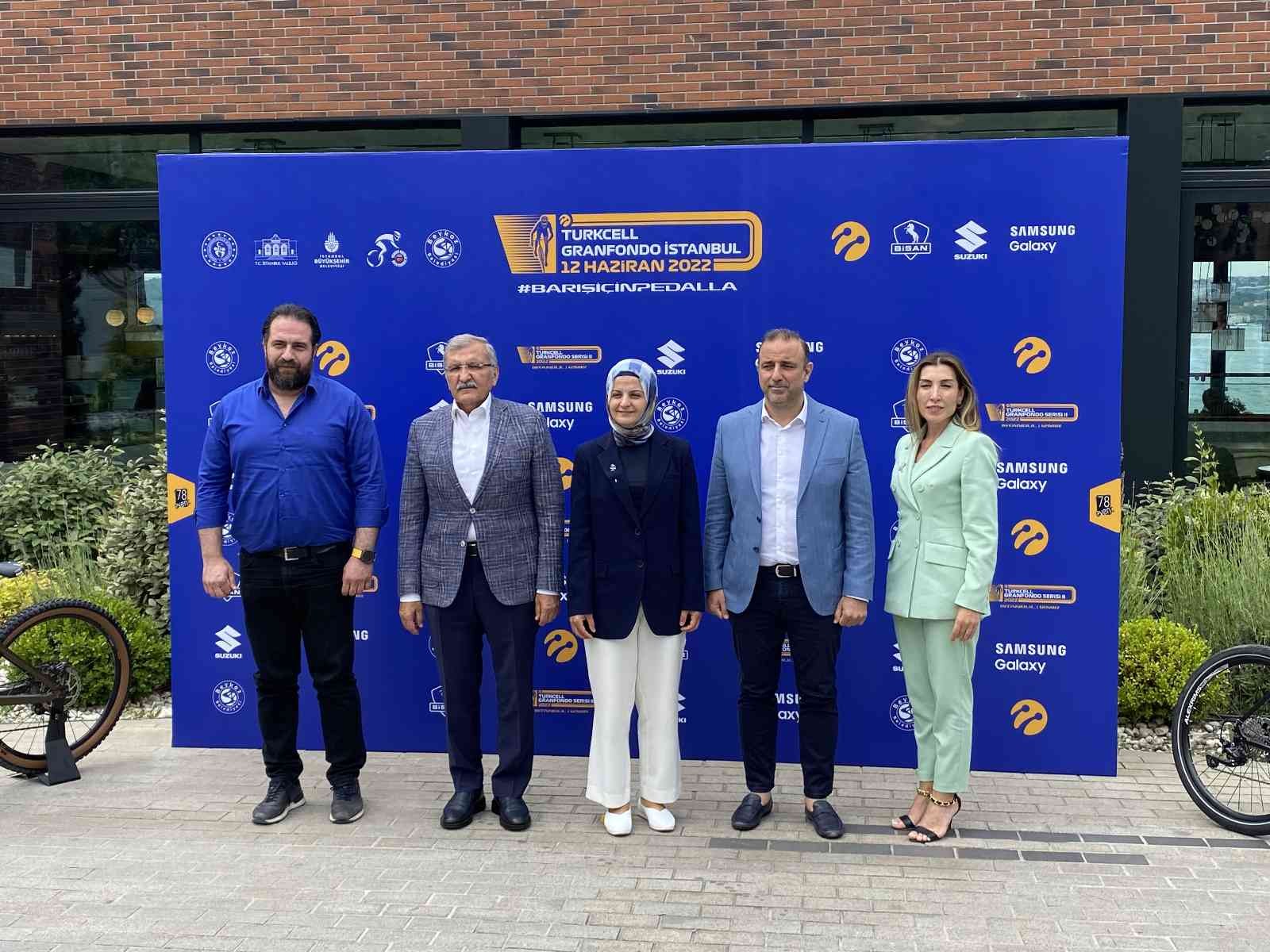 Beykoz Belediyesi’nin katkılarıyla 2. sezonu gerçekleştirilecek Turkcell GranFondo İstanbul yol bisiklet yarışının tanıtım lansmanı Gümüşsuyu ...