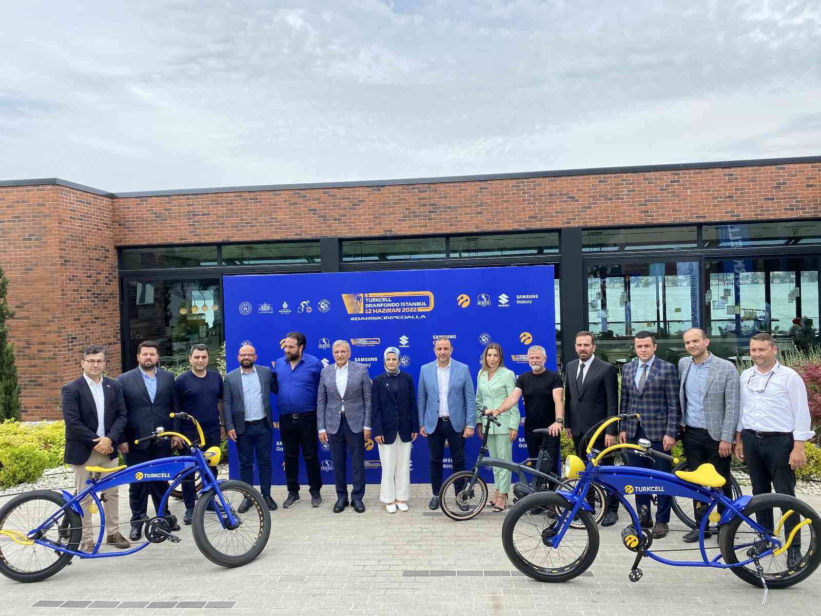 Beykoz Belediyesi’nin katkılarıyla 2. sezonu gerçekleştirilecek Turkcell GranFondo İstanbul yol bisiklet yarışının tanıtım lansmanı Gümüşsuyu ...