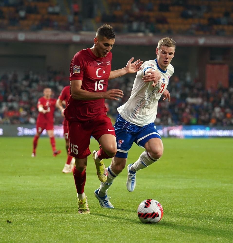 Arnavutluk ile Necmi Kadıoğlu Stadı’nda 7 Haziran 2019’da oynanan U21 Milli Takım müsabakasında forma giyen Altay Bayındır, Mert Müldür, Doğukan ...